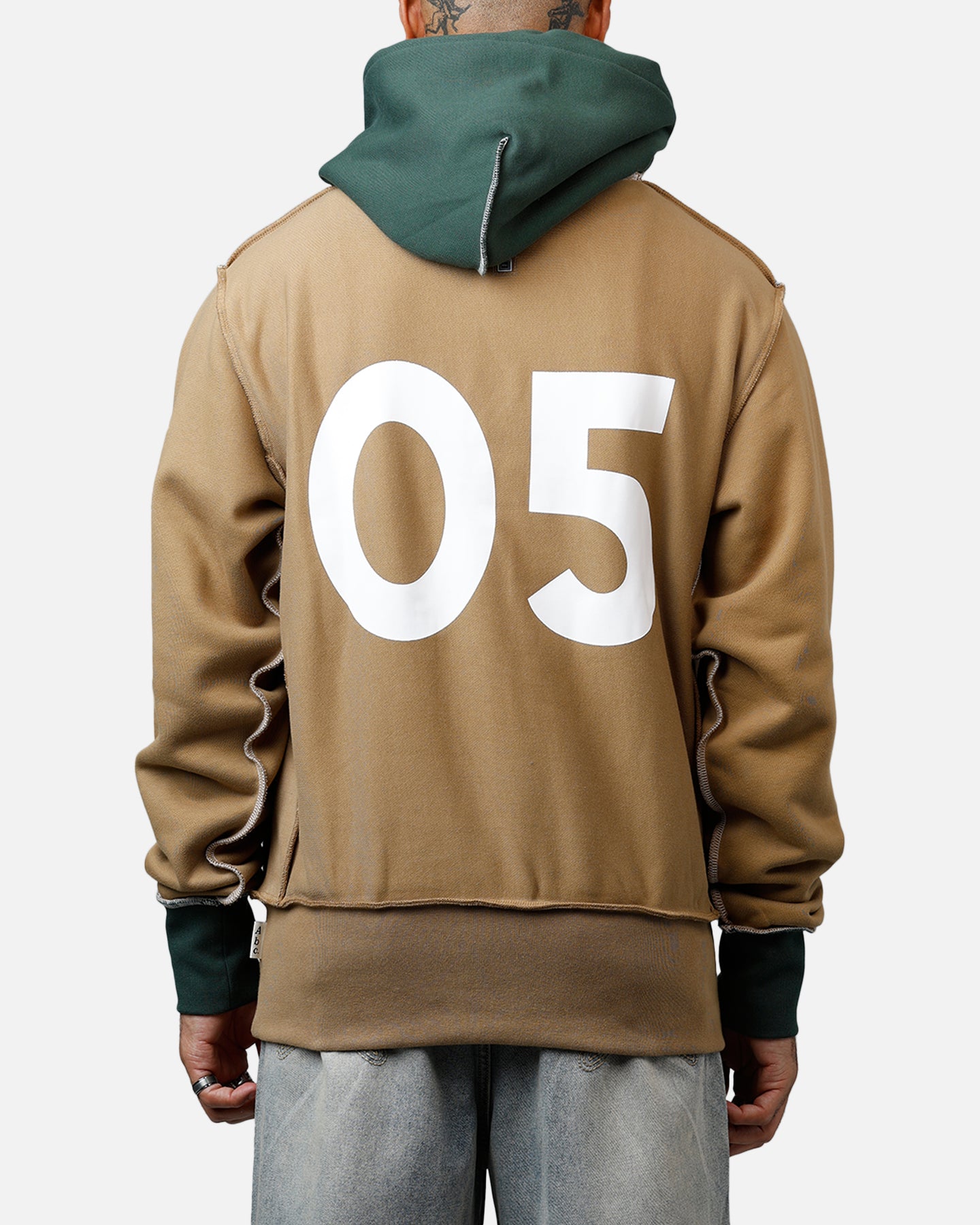 ABC Birthstone Hoodie Light Brown - Personalized Zodiac Hooded Sweatshirt for Women & Men - Perfect for Birthdays, Gifts & Casual Wear