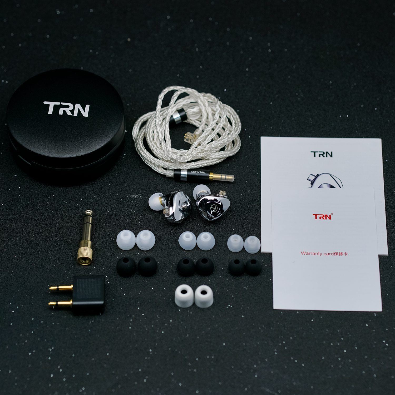 TRN BA15 15BA Drivers HiFi In-Ear Monitors (IEM) with Premium Sound Quality - Perfect for Audiophiles, Musicians, and Studio Recording