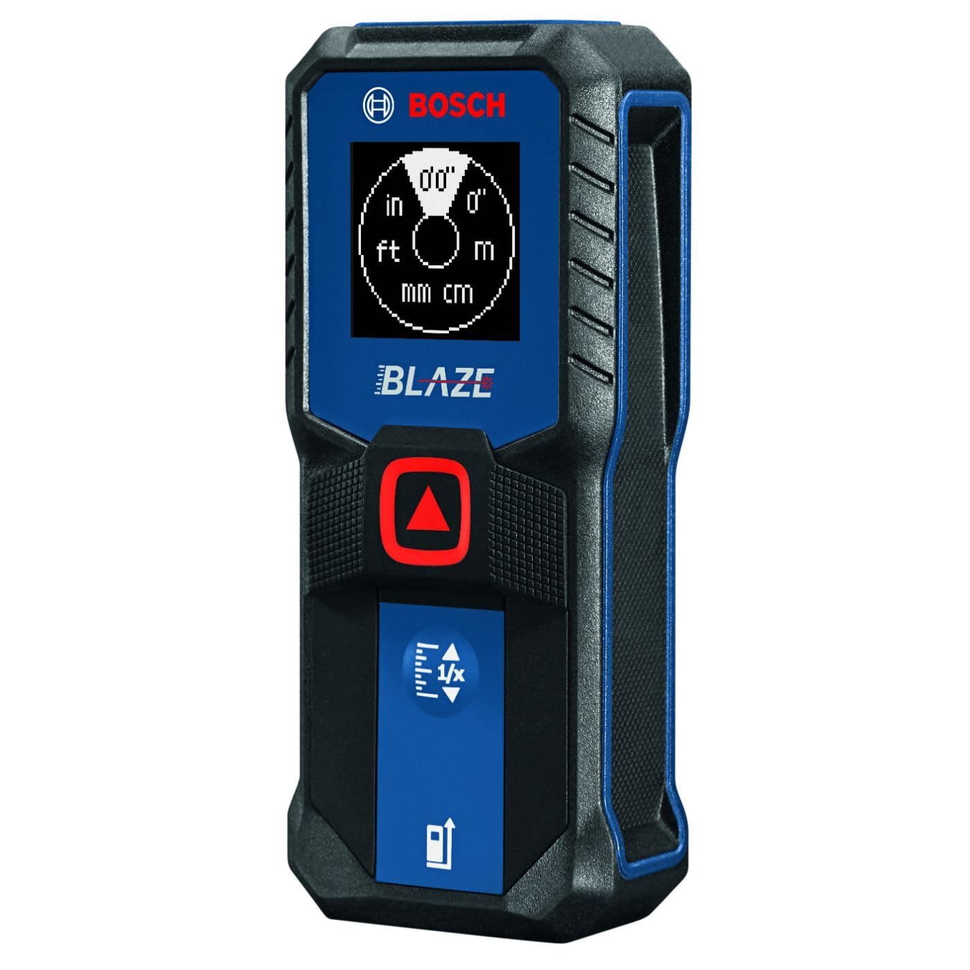BOSCH GLM100-23 100 Ft Laser Distance Measurer with Blaze Technology - Includes 2 AA Batteries - Perfect for Construction, Home Renovation, and DIY Projects