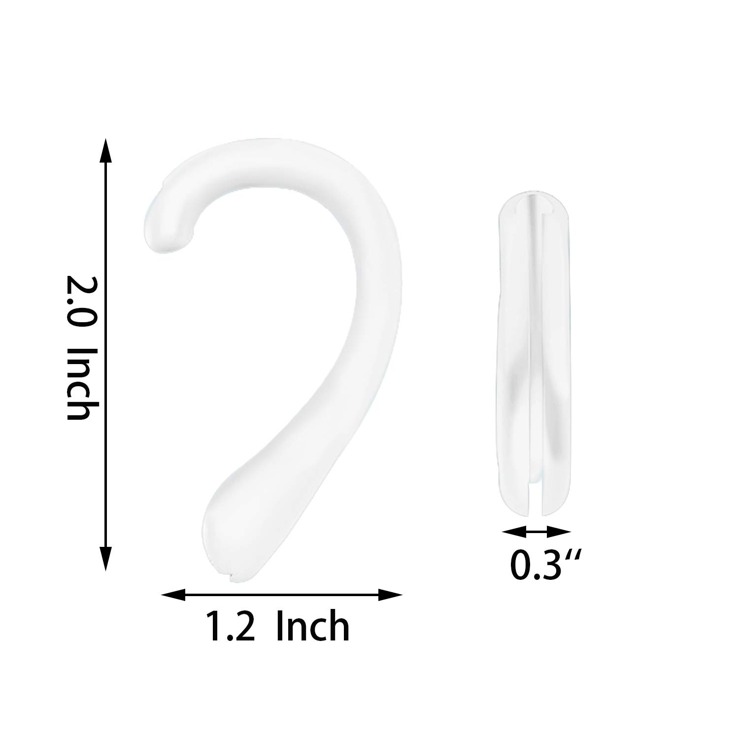 Soft Silicone Ear Protectors with Anti-Slip Earloop - Comfortable Ear Covers for Pain Relief - Perfect for Long Hours of Work, Travel, and Noise Reduction
