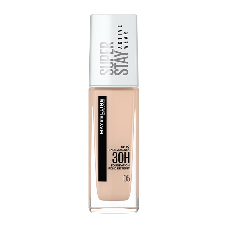 Maybelline Superstay Active Wear 30 Hour Full Coverage Long-Lasting Liquid Foundation - Oil-Free, Transfer-Proof, Sweat-Resistant for All-Day Wear at Work, Gym & Outdoor Activities