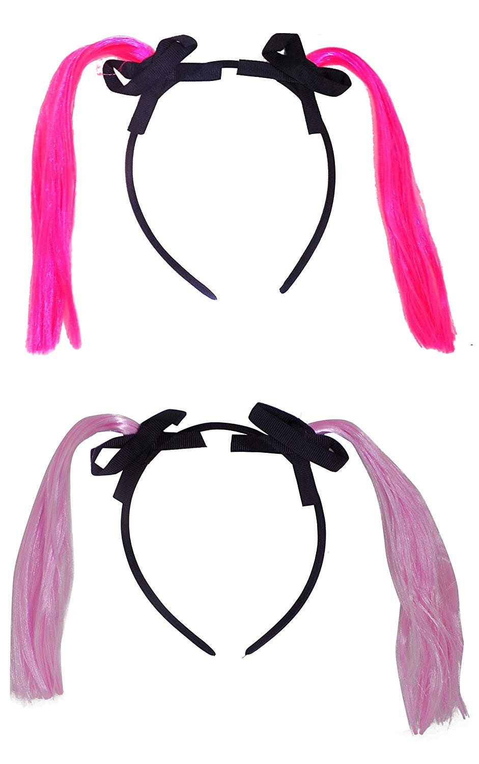 BOXO 2-Pack Latkan Hair Bands for Girls - Sparkly Hair Accessories for Theme Parties, Prom, Weddings & Special Occasions - Perfect for Kids Birthday Celebrations & Dance Performances
