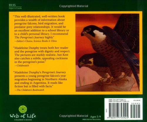 The Peregrine's Journey: A Story of Bird Migration - Perfect for Nature Lovers, Bird Watchers & Educational Reading