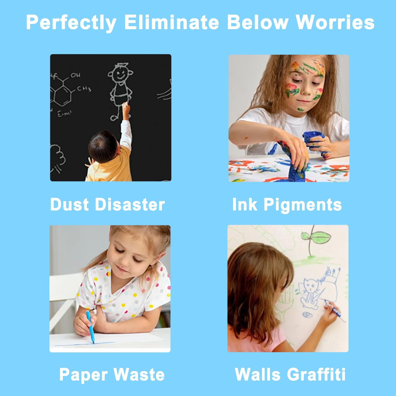 6-Pack Kids Stylus Pen for LCD Writing Tablets - Boogie Board Compatible, Drawing & Learning Fun