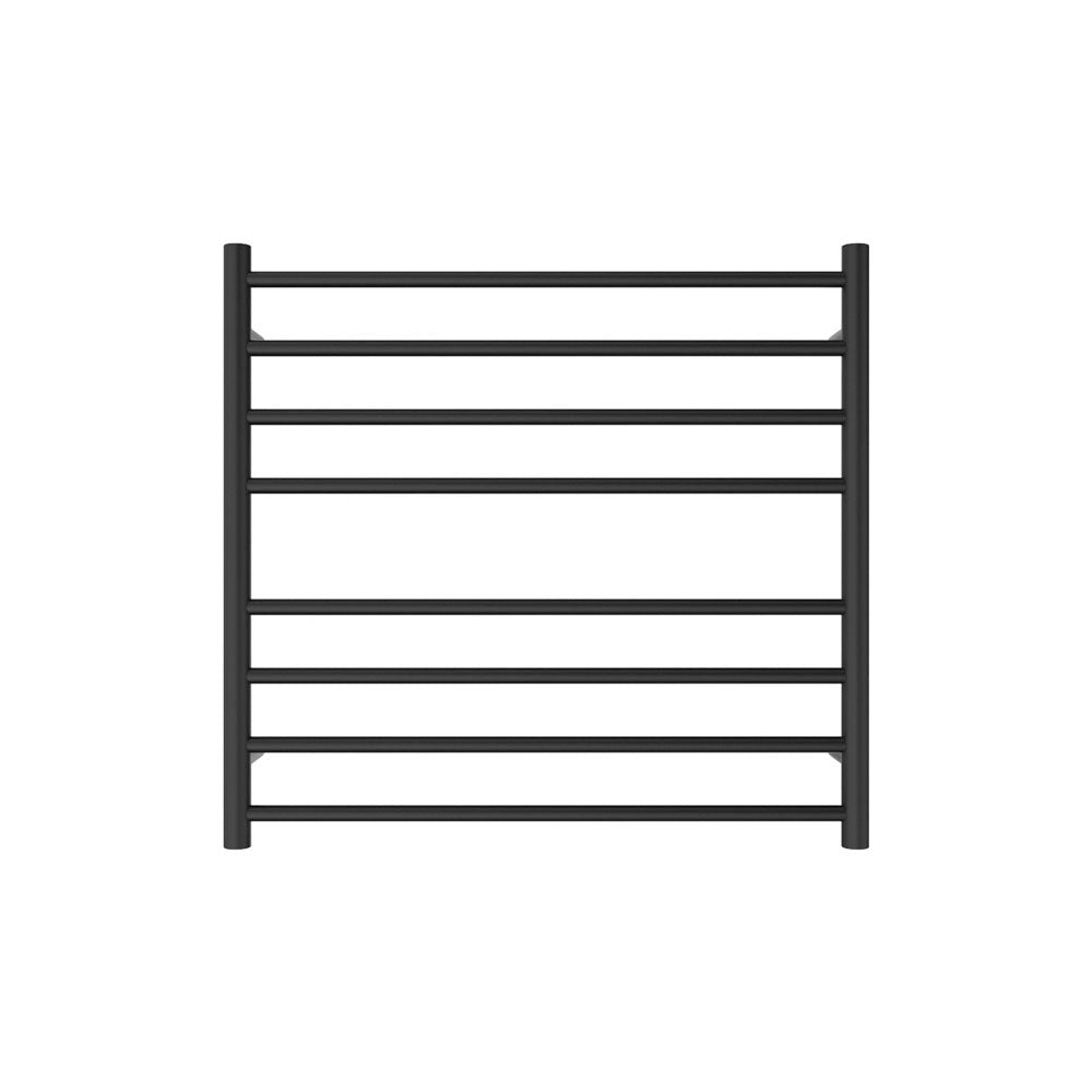 Fienza 8277570MB Isabella Heated Towel Rail - 29.5 x 27.5 Inch Matte Black Bathroom Towel Warmer - Perfect for Luxury Bathrooms, Spas & Cold Weather Comfort