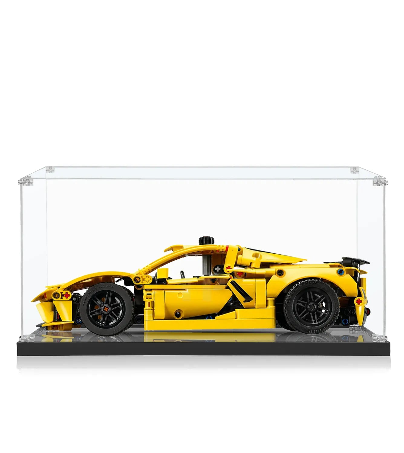 LEGO Technic™ Chevrolet Corvette Stingray 42205 Display Case - Protective Showcase for LEGO Car Models - Perfect for Collectors & Home Decor