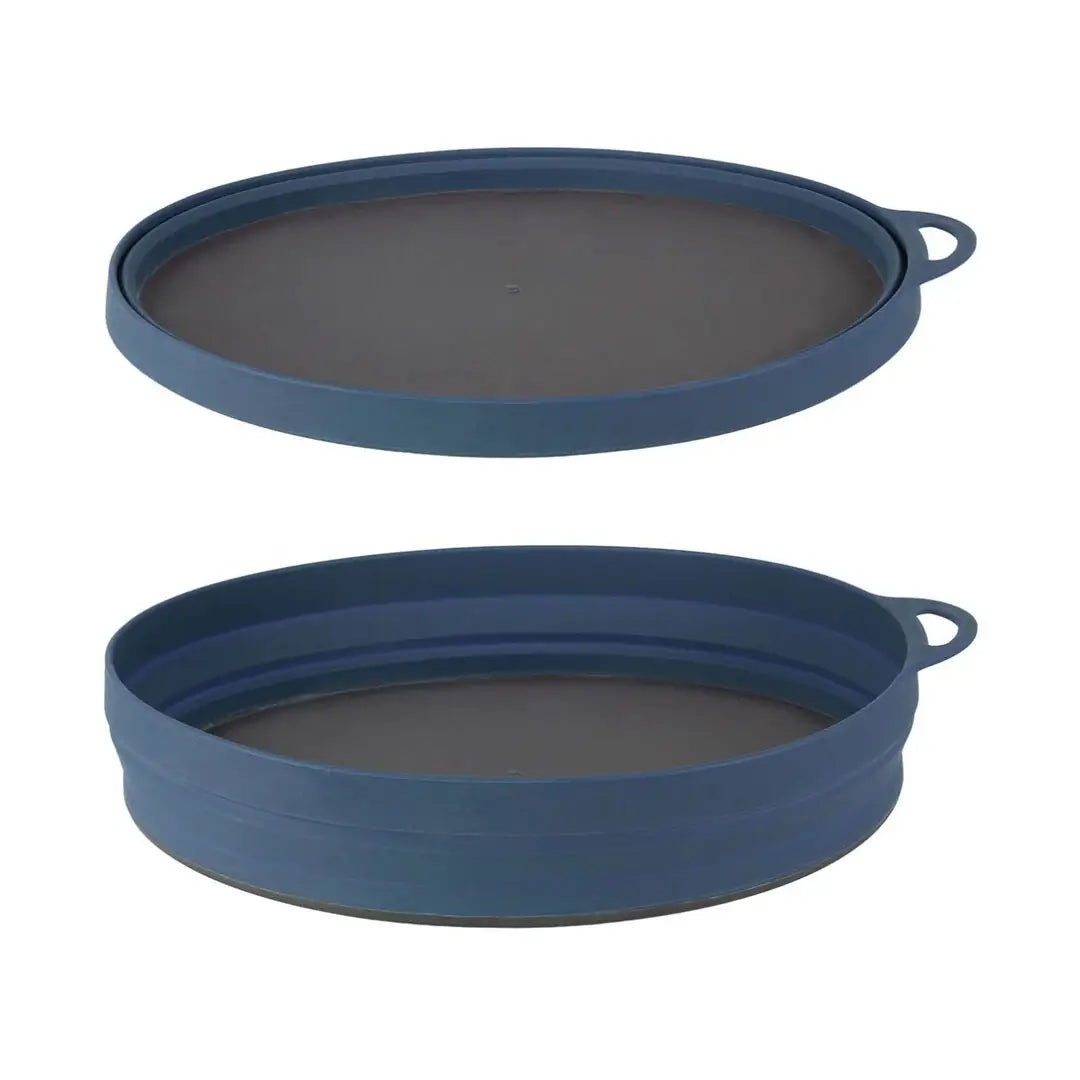 Lifeventure Ellipse Collapsible Plate - Lightweight Camping Dinnerware for Hiking, Backpacking & Travel - BPA-Free, Durable & Space-Saving Outdoor Dish