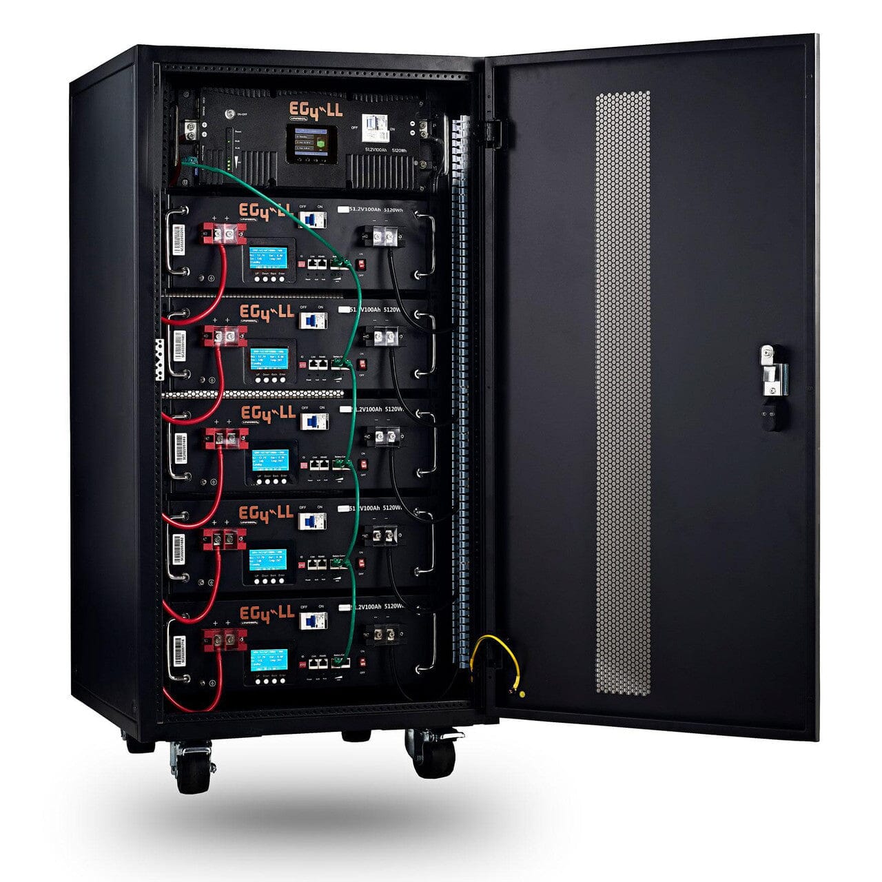 EG4® LL-S 48V 100AH Lithium Battery | 5.12kWh Server Rack Battery with 10 Year Warranty | Perfect for Solar Energy Storage, Off-Grid Power & Data Center Backup