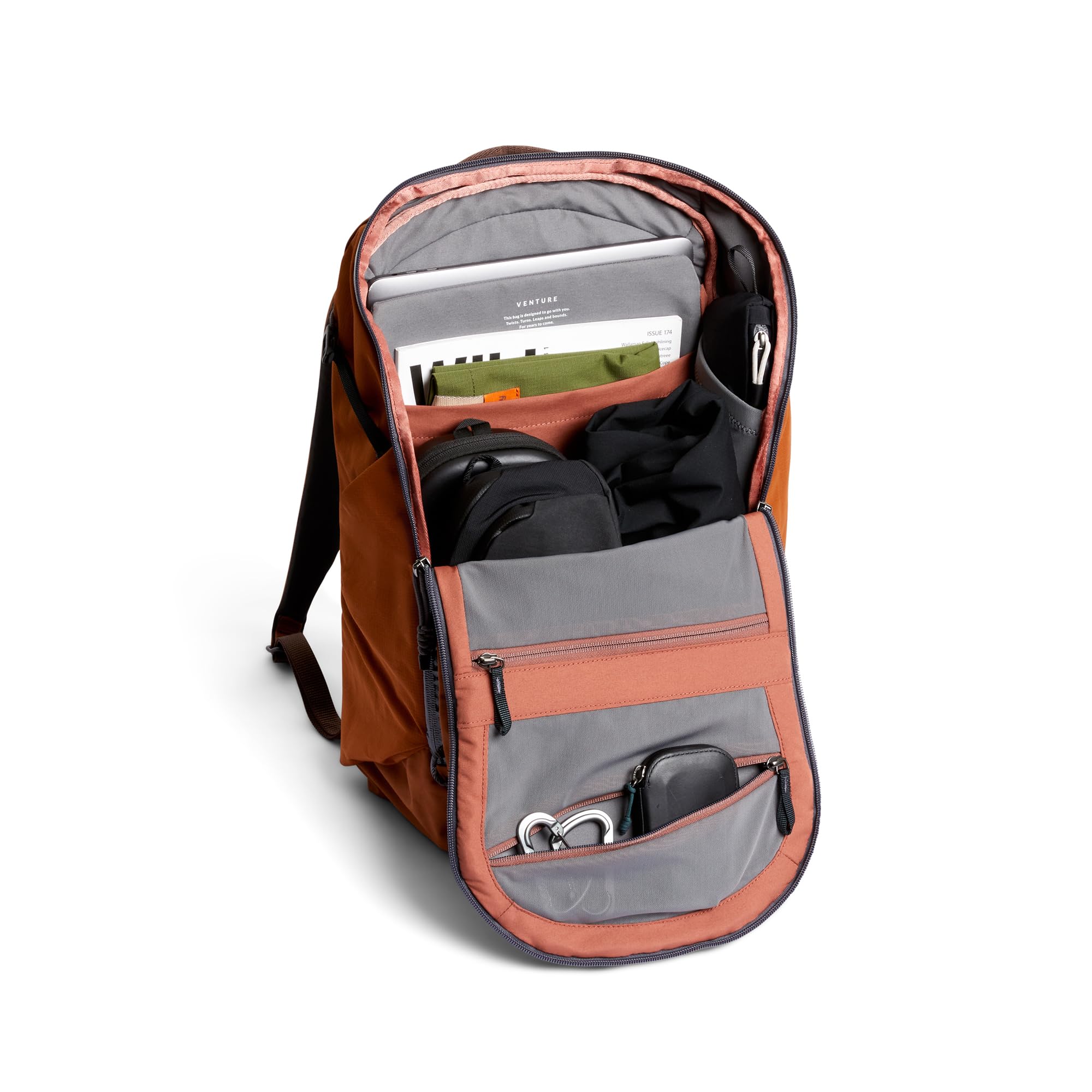 Bellroy Venture Ready Pack - 20L Everyday Backpack with Laptop Sleeve for Travel, Commuting & Urban Adventures | Durable Water-Resistant Daypack for Work, School & Outdoor Activities