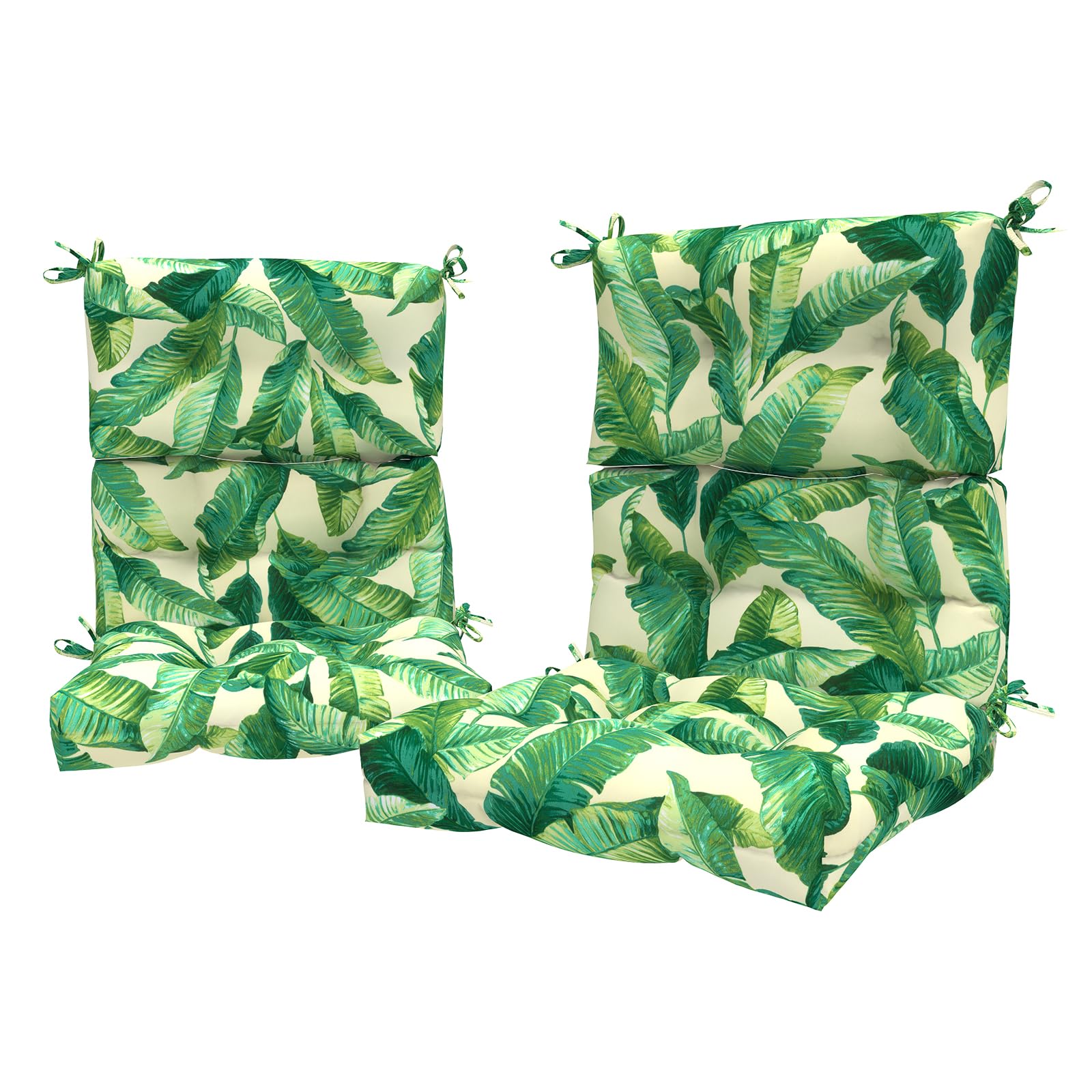 Premium LVTXIII Outdoor Adirondack Chair Cushions Set of 2 - 44