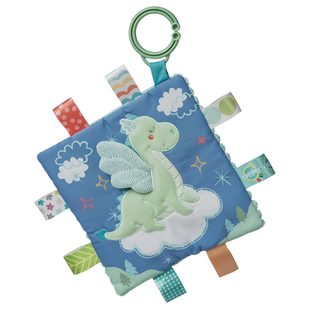 Crinkle Me Drax Dragon - Soft & Noisy Baby Sensory Toy for Early Learning & Playtime Fun - Perfect for Tummy Time, Teething, and Infant Development