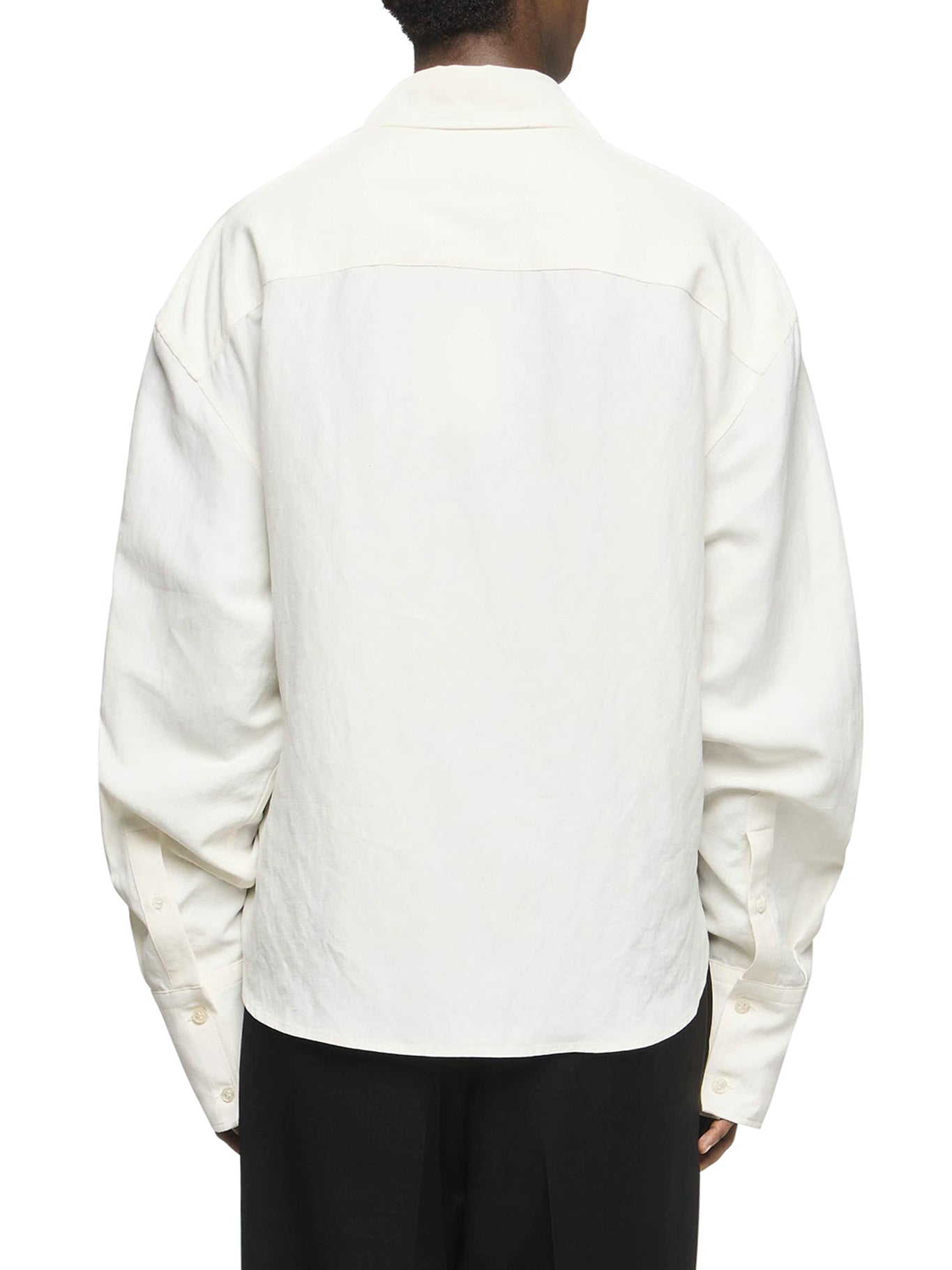 Stylish Draped Shirt with Unique Twisted Design - Perfect for Casual Outings & Evening Events