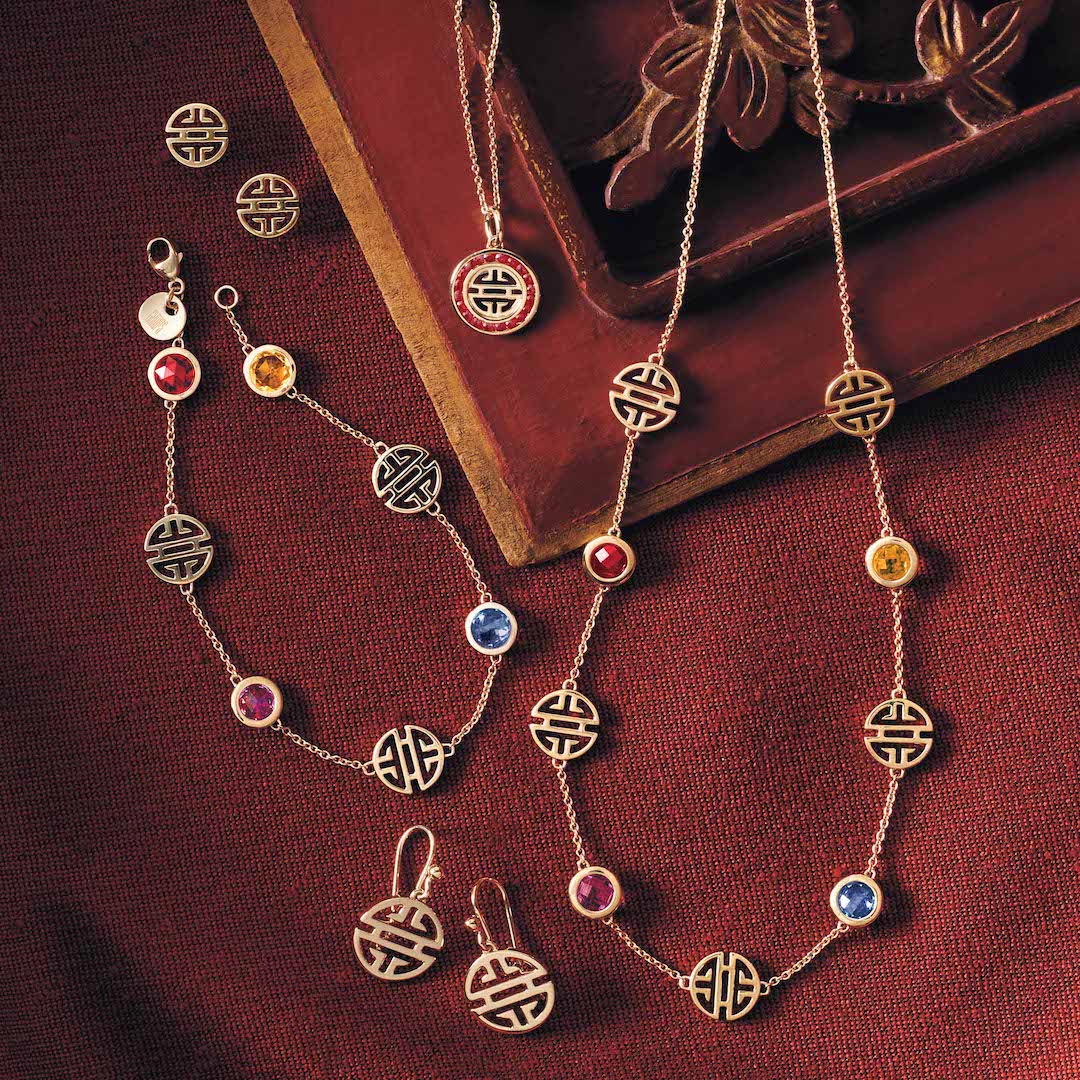 Ruby Shou Pendant Necklace - Elegant 925 Sterling Silver Jewelry with Genuine Gemstone | Perfect for Valentine's Day Gifts, Anniversary Presents & Special Occasions