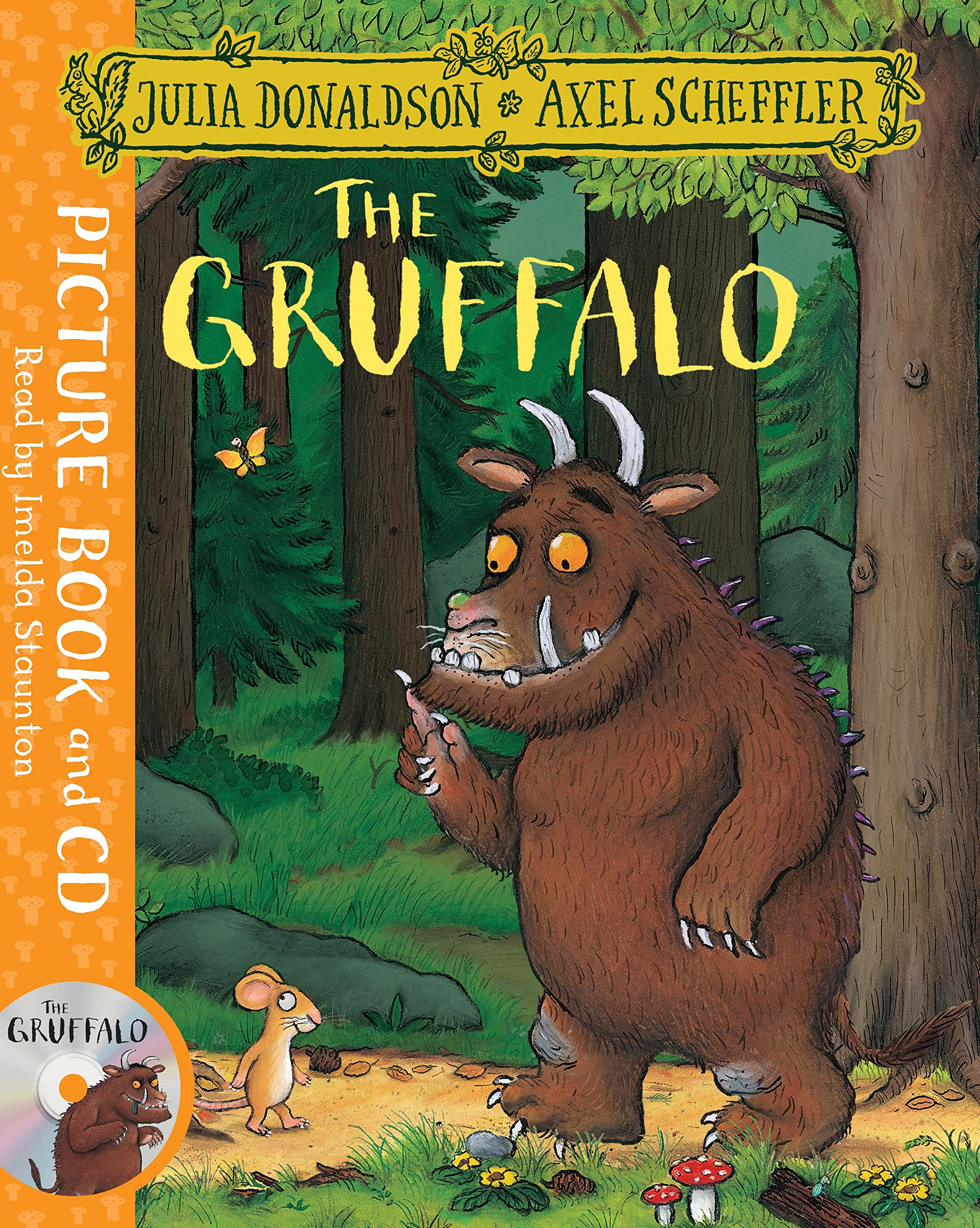 The Gruffalo: Book and CD Pack - Children's Storybook with Audio Narration | Perfect for Bedtime Stories, Classroom Reading & Early Learning Activities