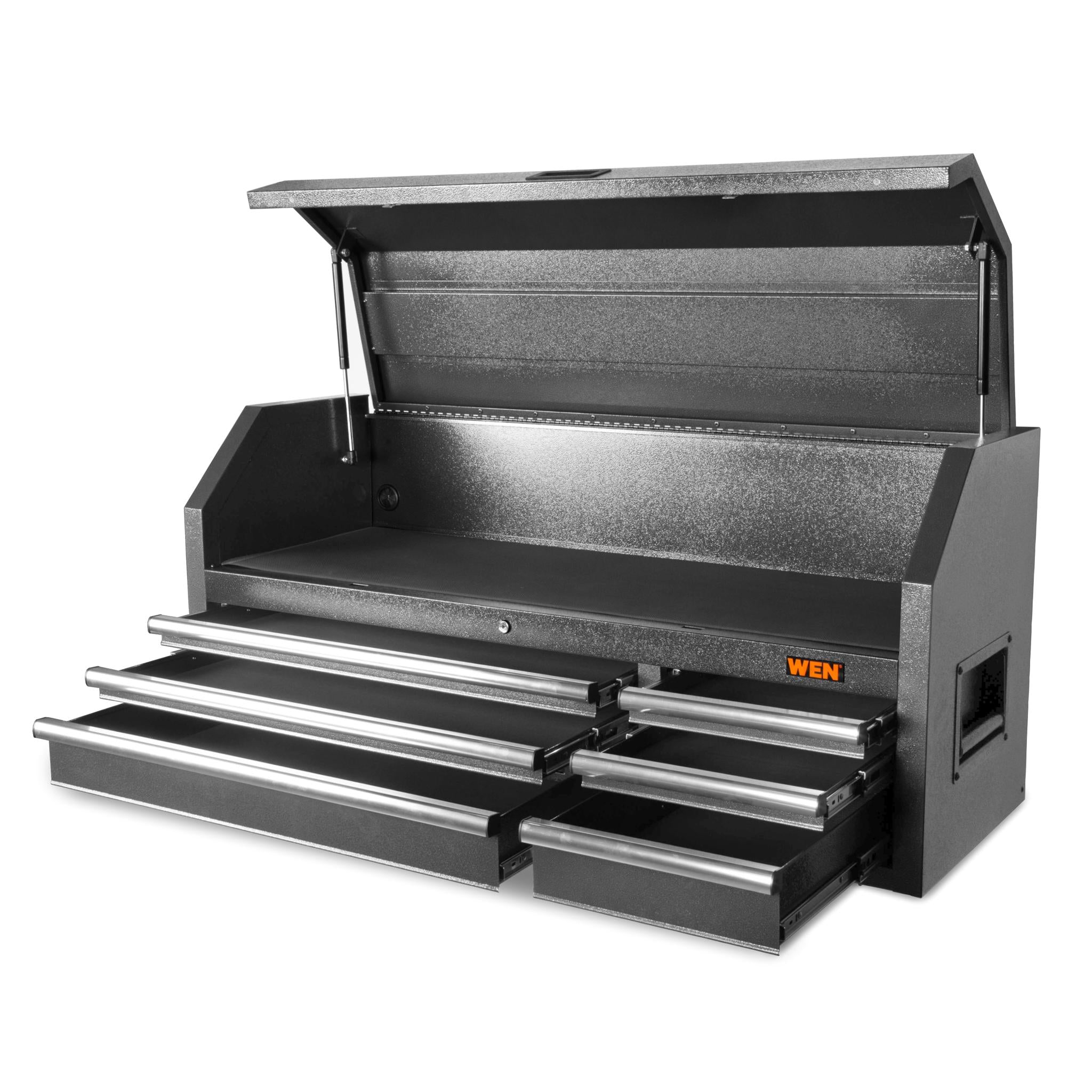 WEN GG531T 52-Inch Heavy Duty Tool Chest - 21 Gauge Powder Coated Steel Construction with Built-in Charging Station | Perfect for Professional Mechanics & Home Garage Organization