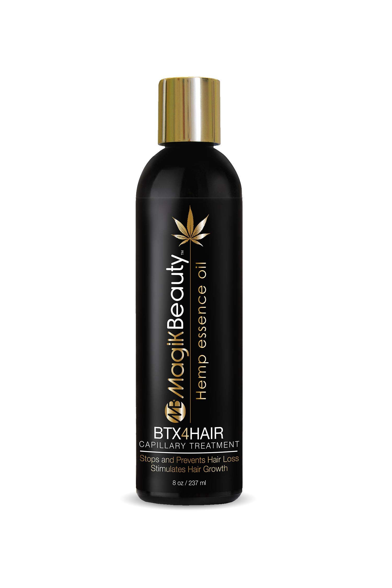 Hemp Oil Botox Hair Growth Treatment with BTX4HAIR Essence - Stops Hair Loss & Stimulates Growth - Capillary Therapy for Thicker Hair | Perfect for Daily Hair Care & Scalp Nourishment