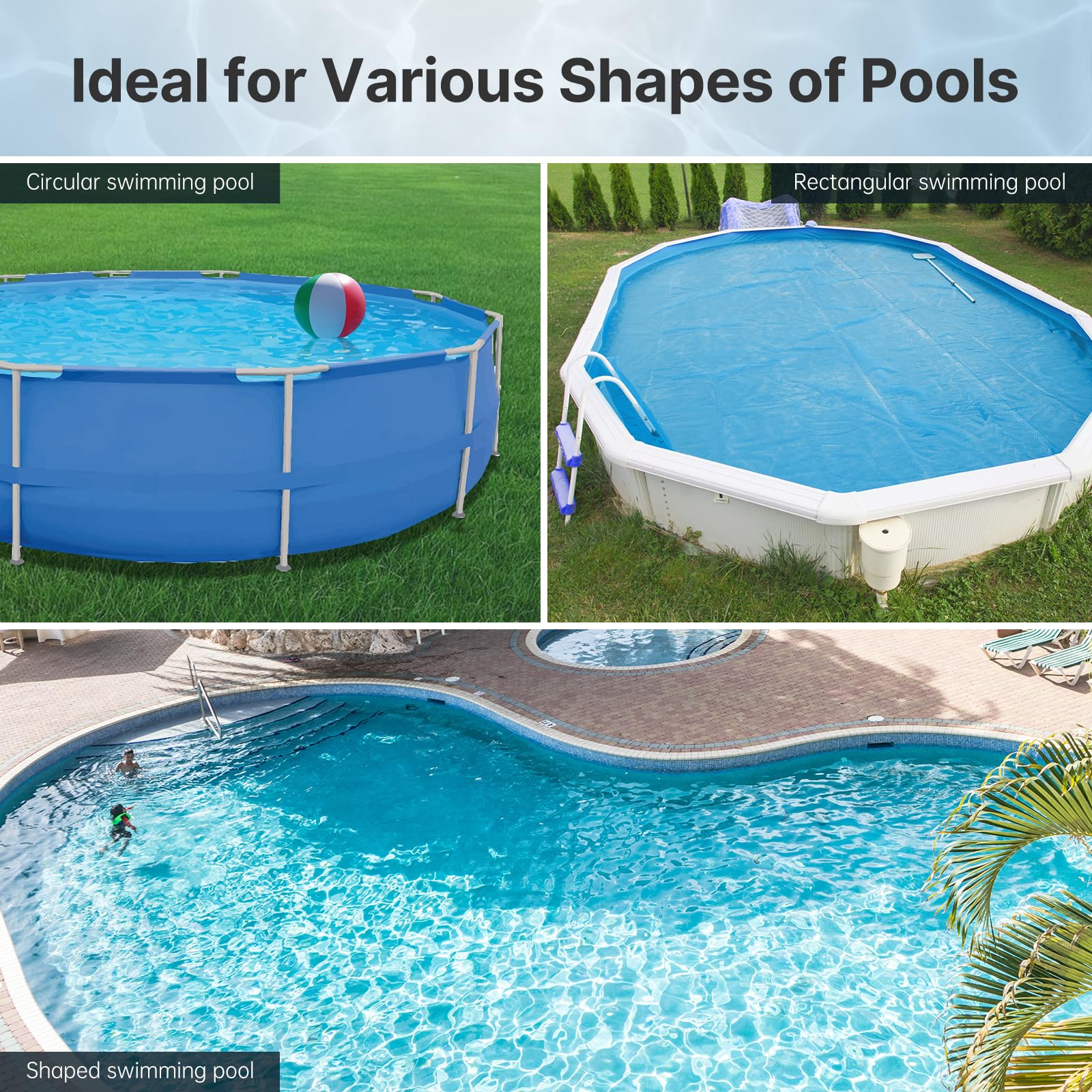 POOLPURE Cordless Robotic Pool Vacuum Cleaner - 2 Hour Runtime, Self-Parking, Dual-Motor, Automatic for In-Ground & Above Ground Pools up to 40ft | Perfect for Weekly Pool Maintenance & Leaves-Free Cleaning
