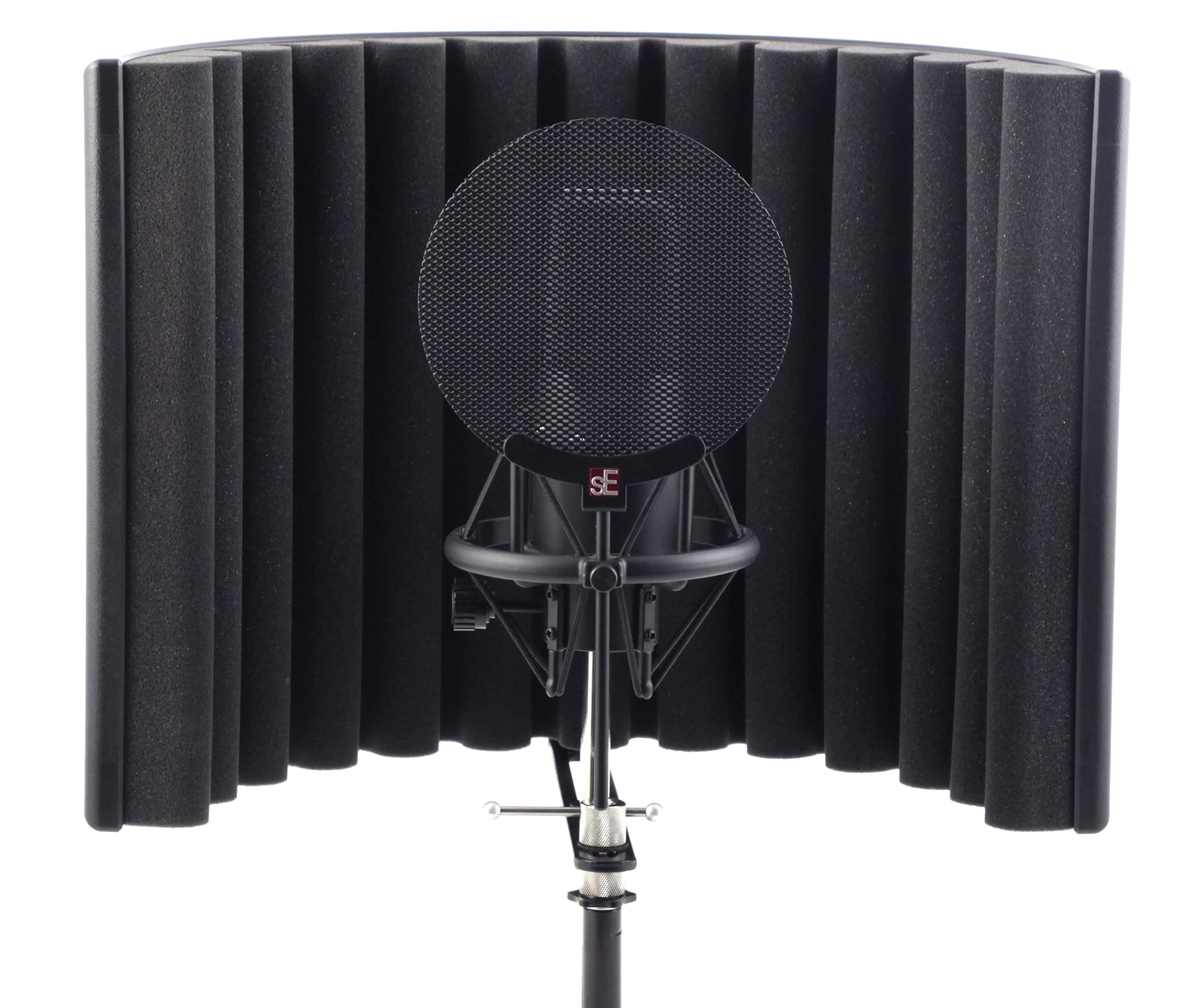 SE ELECTRONICS RF-X Reflexion X Portable Acoustic Treatment Filter for Vocal Booth & Home Studio - Professional Sound Isolation Panel (Red)