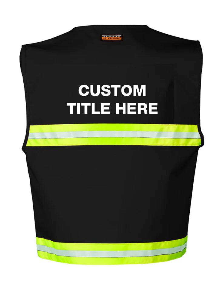 4200 Series Incident Command Vest - High Visibility Safety Vest for Emergency Response & Disaster Management - Ideal for Firefighters, Police & Search & Rescue Teams