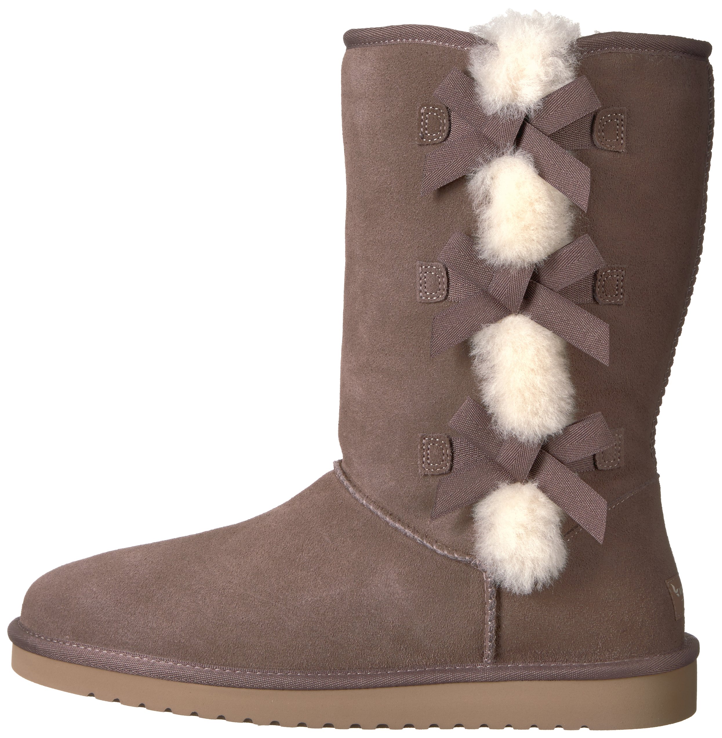 Koolaburra by UGG Women's Victoria Tall Boot - Waterproof Winter Snow Boots for Women, Comfortable & Warm Knee High Boots with Faux Fur Lining - Perfect for Cold Weather, Snow Days & Outdoor Activities