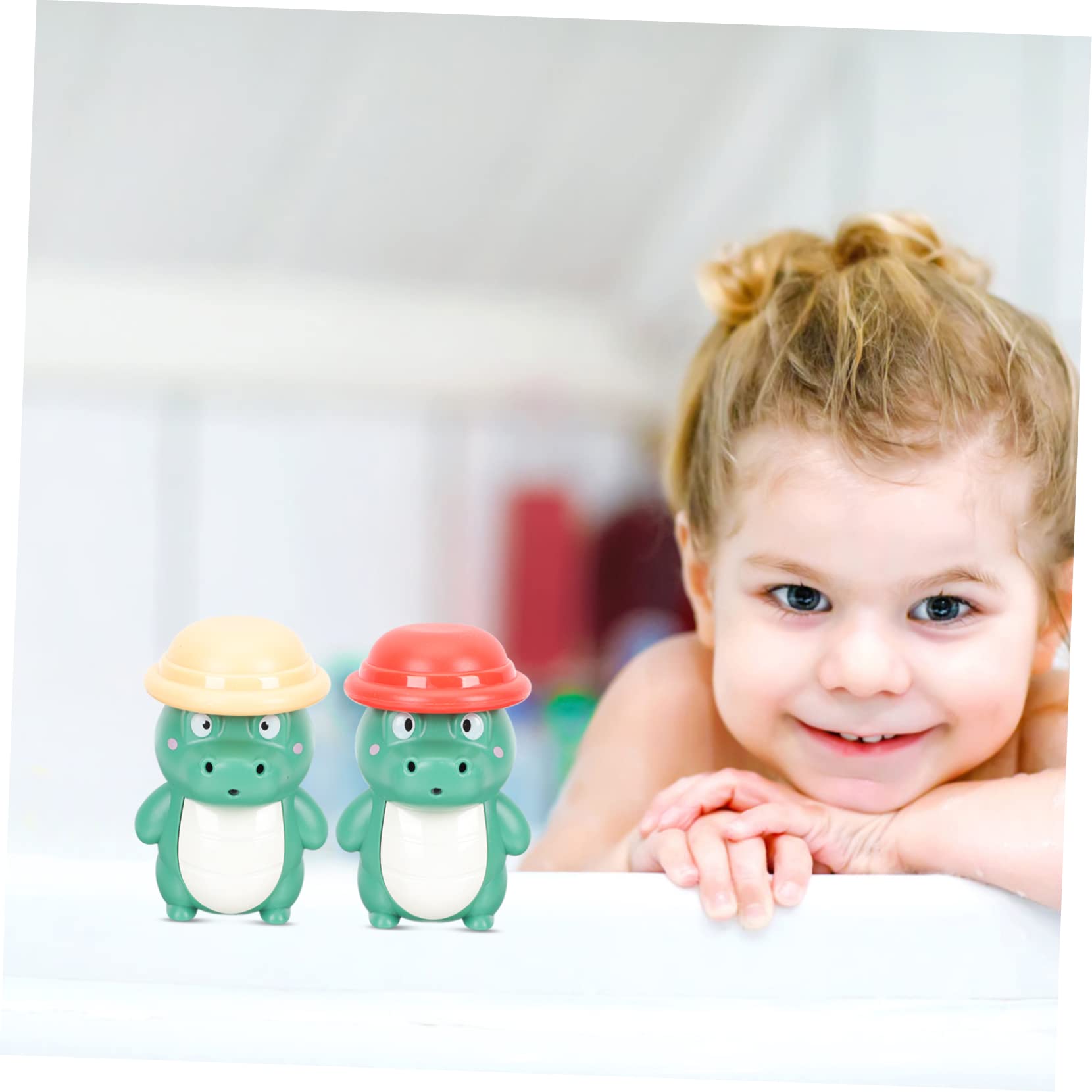 iFundom 10-Pack Wind-Up Bath Toys - Swimming Whale Squirt Water Spray Toys for Kids, Fun Bathtub & Pool Games - Perfect for Toddlers & Baby Bath Time Play