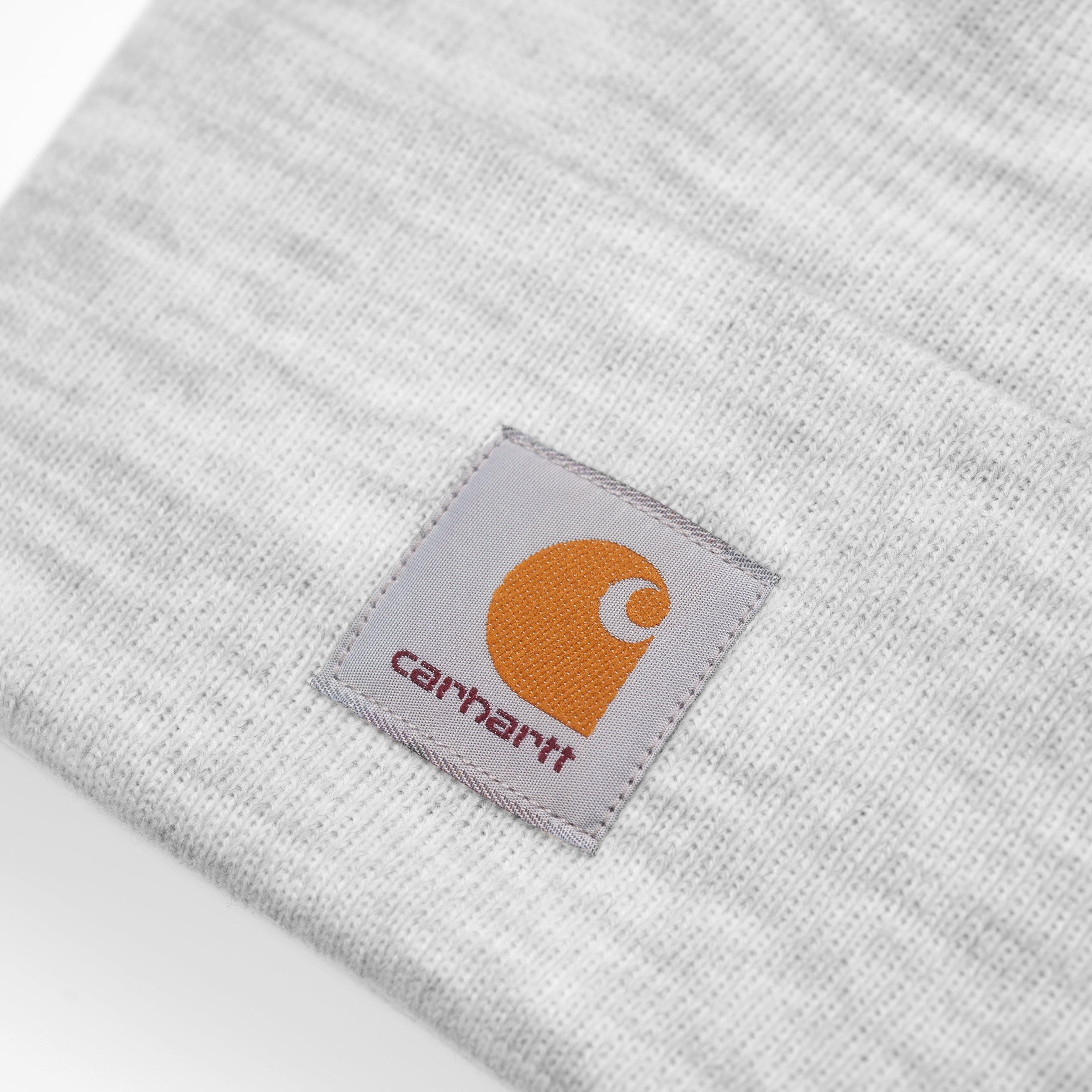 Premium Acrylic Watch Hat in Ash Heather - Stylish Unisex Beanie for Outdoor Activities & Winter Fashion