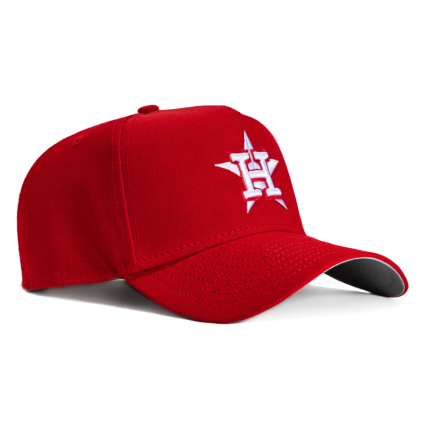 New Era 9Forty A-Frame Houston Astros Snapback Adjustable Baseball Cap - Red, White & Navy Blue | Officially Licensed MLB Hat for Men & Women | Perfect for Baseball Games, Sports Events & Streetwear Fashion
