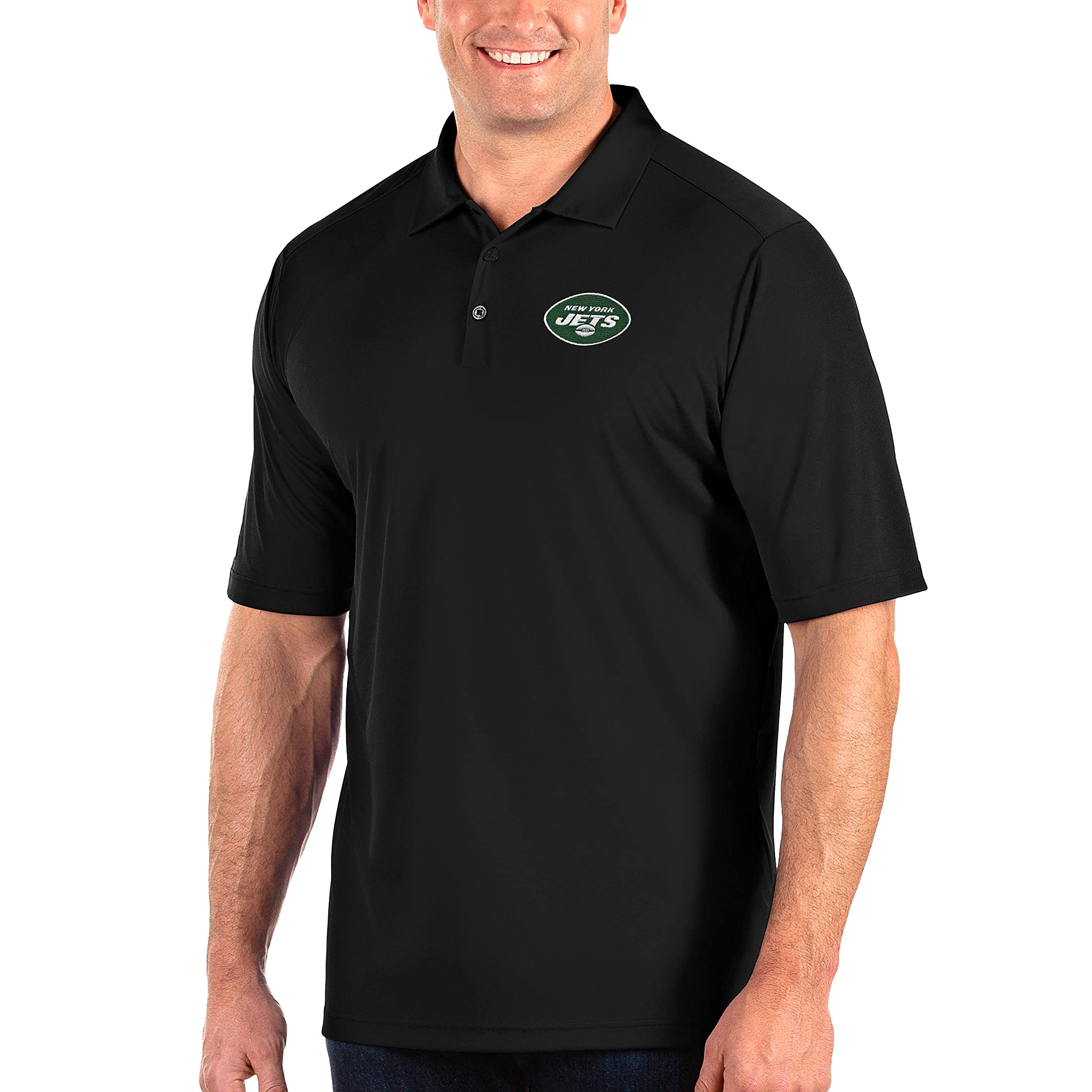 Antigua Men's Charcoal Las Vegas Raiders Tribute Big & Tall Polo Shirt - NFL Fan Gear for Game Day, Tailgating & Casual Wear
