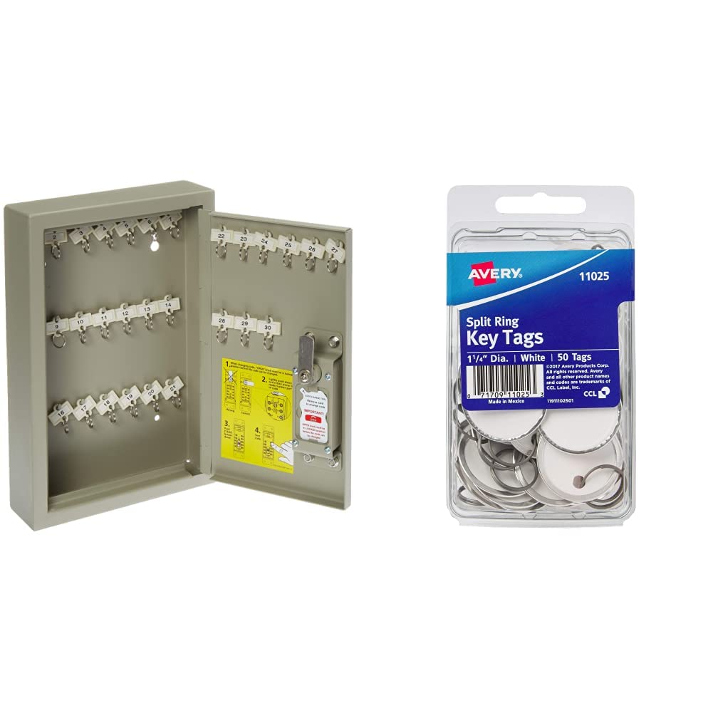 Kidde 001795 Combination Key Locker with TouchPoint Entry, Clay Color - Avery 1.25