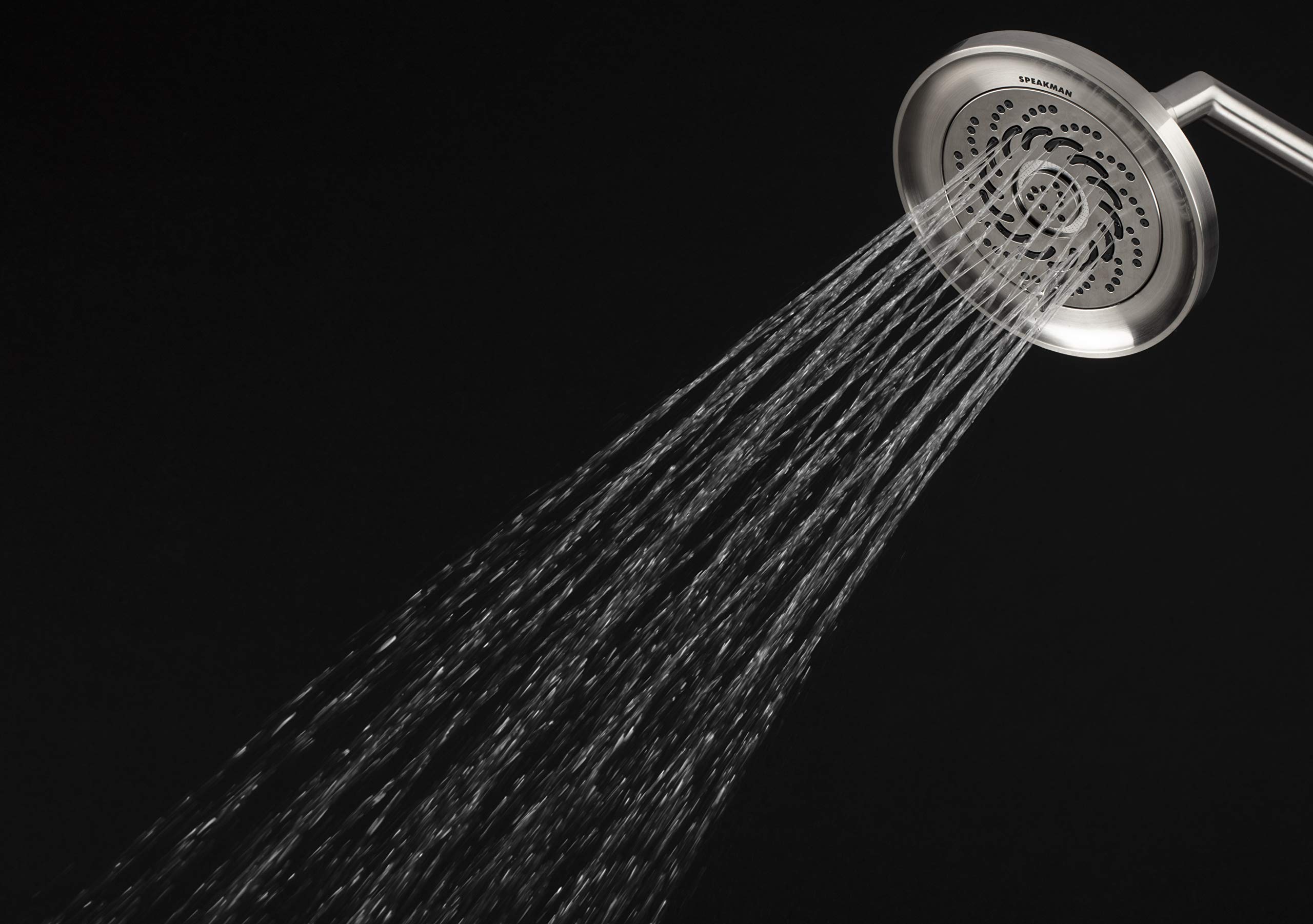 Speakman VS-5000-BN-E15 Neo Exhilaration High Pressure Handheld Shower Head - 1.5 GPM Water Saving - Brushed Nickel Finish - Perfect for Spa-Like Bathroom Experience & Water Conservation