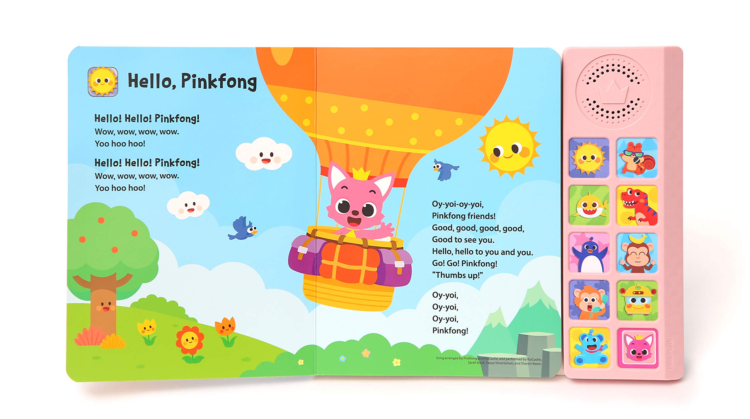Pinkfong Baby Shark 10 Button Sound Book - Interactive Learning & Educational Toy for Toddlers 1-3 Years | Sing-Along Songs, Early Childhood Development | Perfect Gift for Boys & Girls | Bedtime, Travel & Playtime Fun