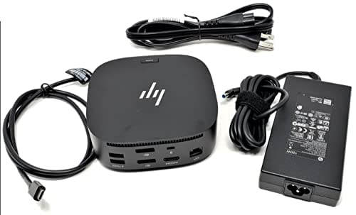 HP USB-C Dock G5 (5TW10UT#ABA) - Universal Laptop Docking Station with 4K Display, Ethernet, USB Ports - Perfect for Home Office, Remote Work & Business Travel