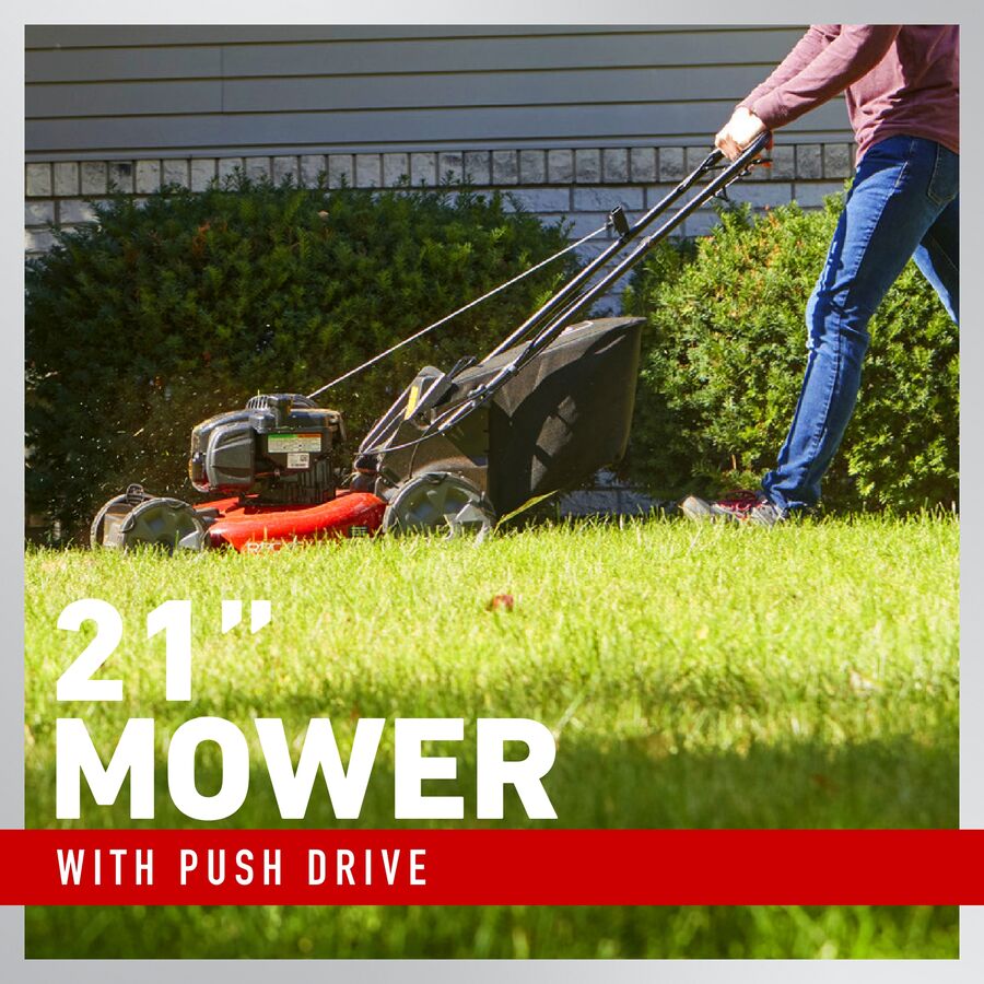 Toro 21311 21 Inch (53 cm) Recycler High Wheel Push Gas Lawn Mower - Perfect for Large Yards & Tough Grass Cutting