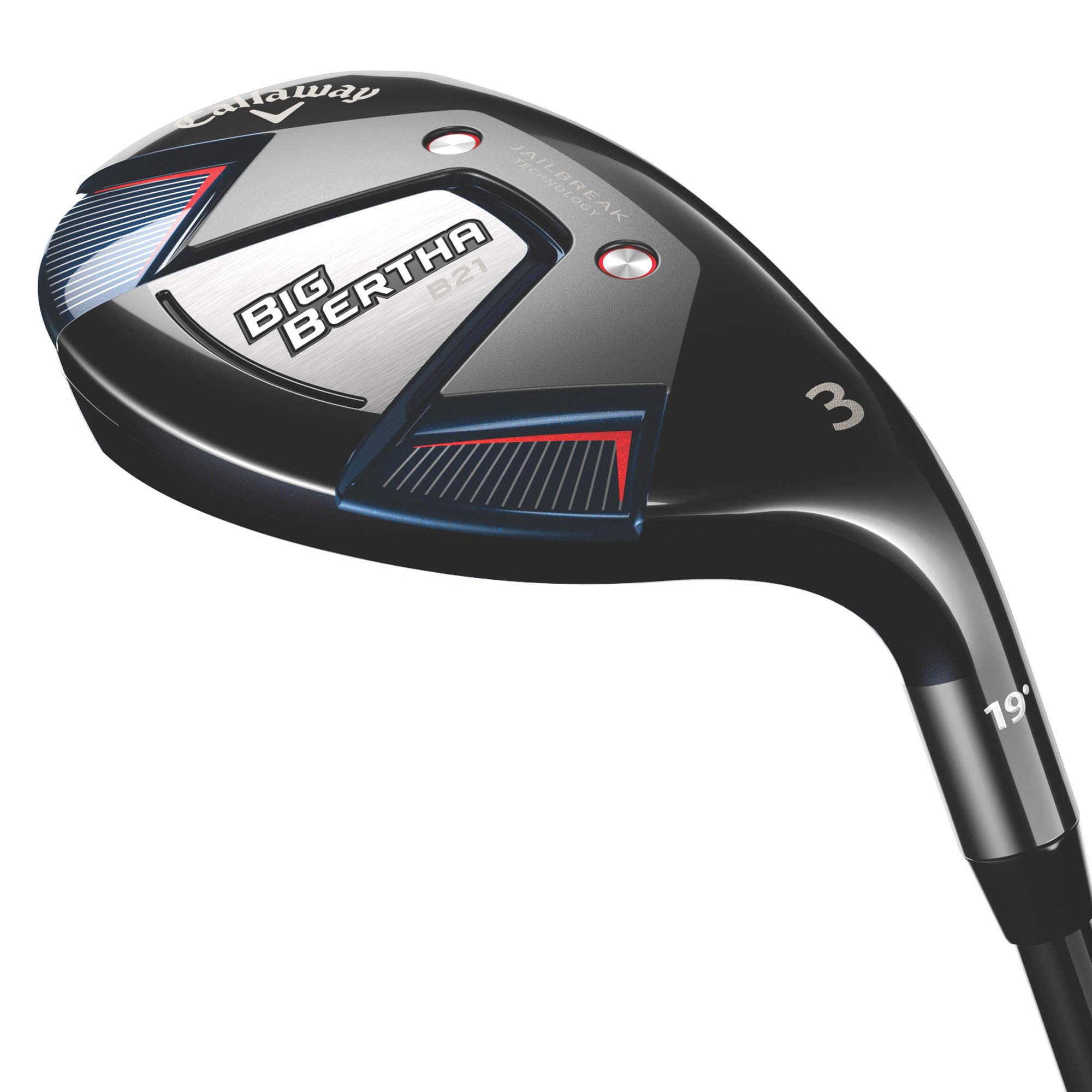 Callaway Big Bertha B21 Hybrid Golf Club - High Launch & Forgiveness for Men & Women | Perfect for Fairway Shots & Rough Recovery | Golf Equipment & Accessories