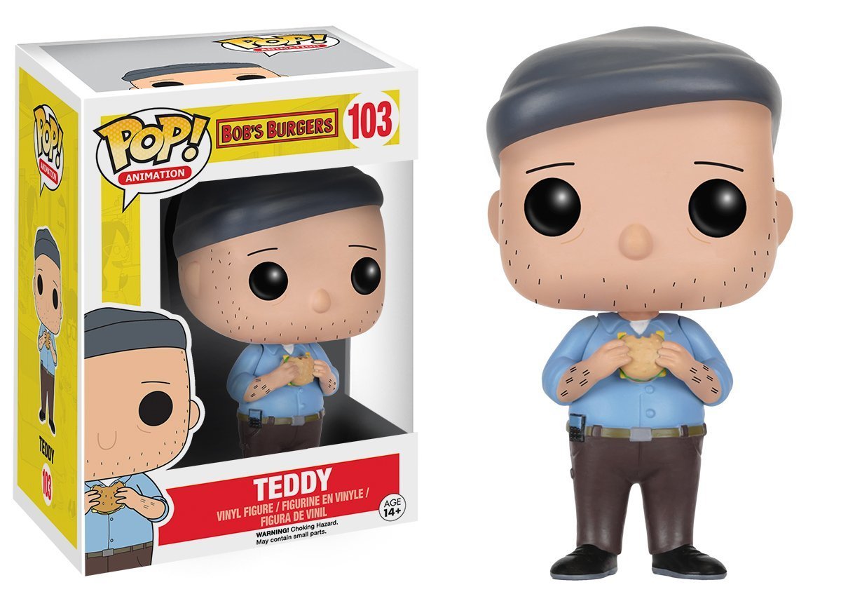 Funko POP Animation: Bob’s Burgers Teddy Collectible Action Figure - Perfect for Fans, Display & Gift Giving