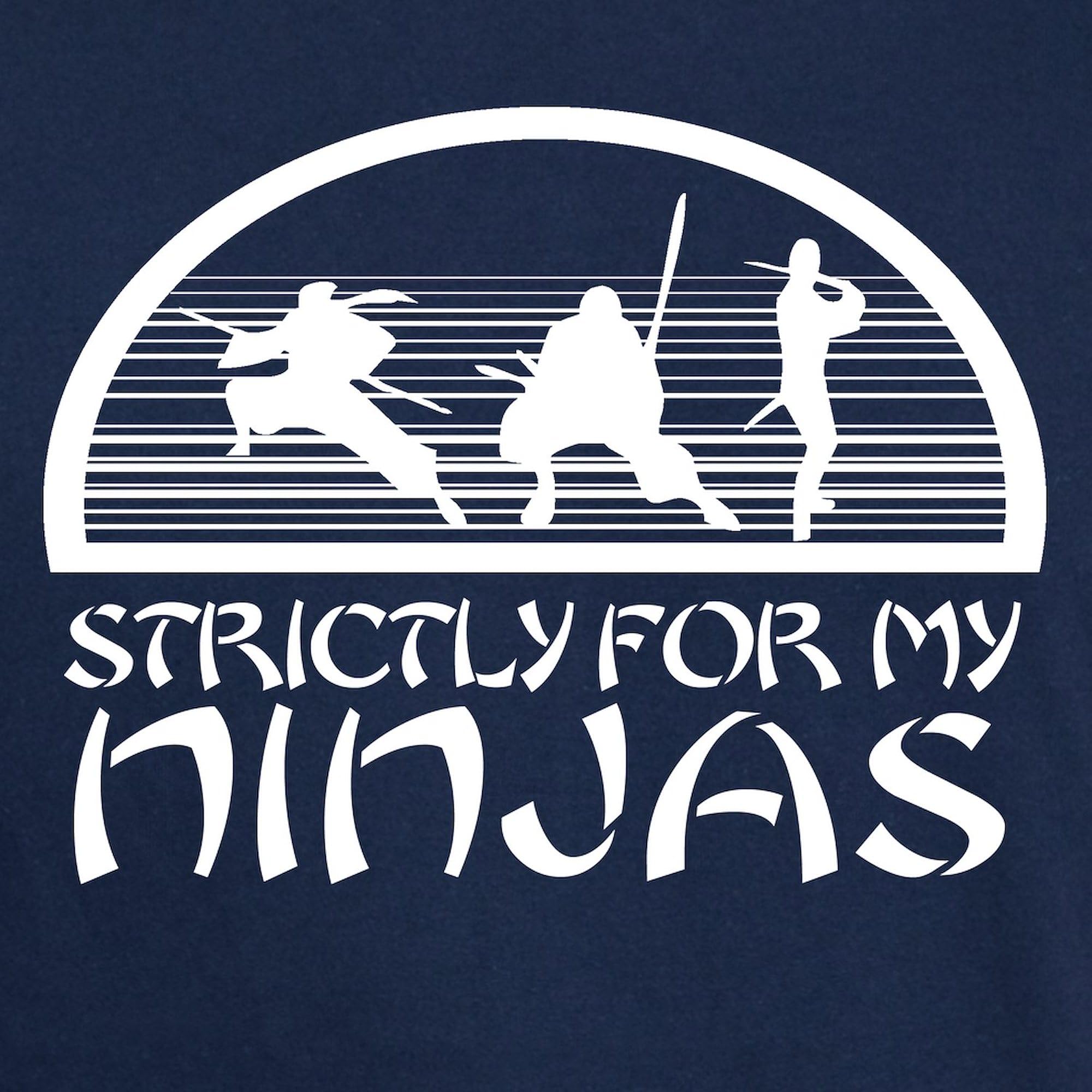 Strictly for My Ninjas Graphic Dark T-Shirt for Men | 100% Cotton Classic Fit | Casual Wear, Street Style & Gift for Ninja Fans