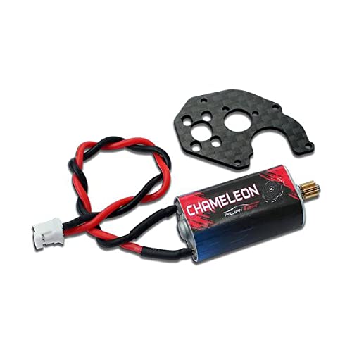 FURITEK IGMELON Brushed Combo Kit for SCX24 - Chameleon Brushed DC Motor & Iguana Pro ESC with Mounting Plate - Axial SCX24 RC Car Electronics Upgrade - Perfect for Crawling and Off-Road Adventures