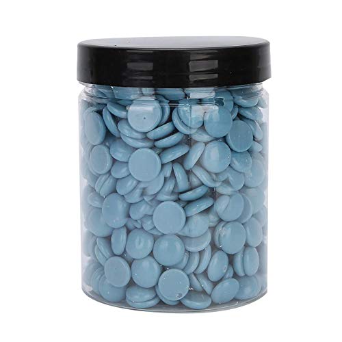 Professional Hard Wax Beans for Hair Removal - Stripless Depilatory Waxing Pellets for Arms, Legs & Underarms (Blue) | Painless At-Home Waxing Kit for Smooth Skin