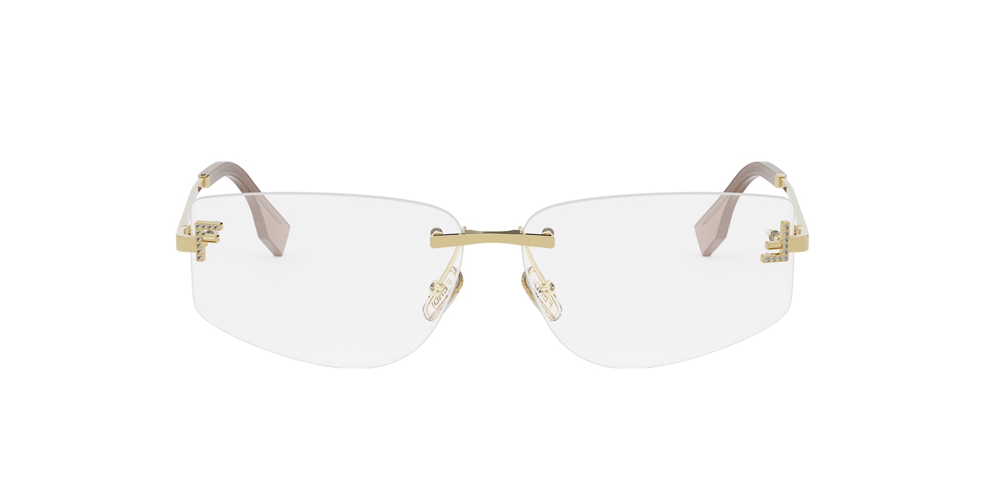 Fendi First Crystal FE5116US Women's Luxury Sunglasses - Stylish UV Protection for Fashion & Outdoor Activities