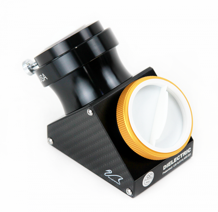 Dura Bright 2 Dielectric Diagonal for SCT Threaded Telescope Scope with Built-in Thermometer - Perfect for Astronomy Observation & Stargazing (D DIG2D C DB SCT)