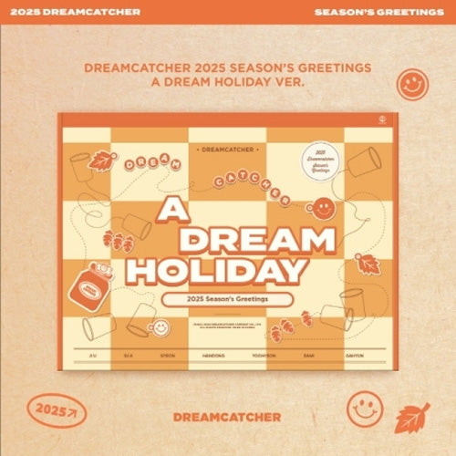 DREAMCATCHER 2025 SEASON'S GREETINGS [A DREAM HOLIDAY] - K-Pop Merchandise, Photocard Set & Calendar - Perfect for K-Pop Fans, Collectors & Holiday Gifts