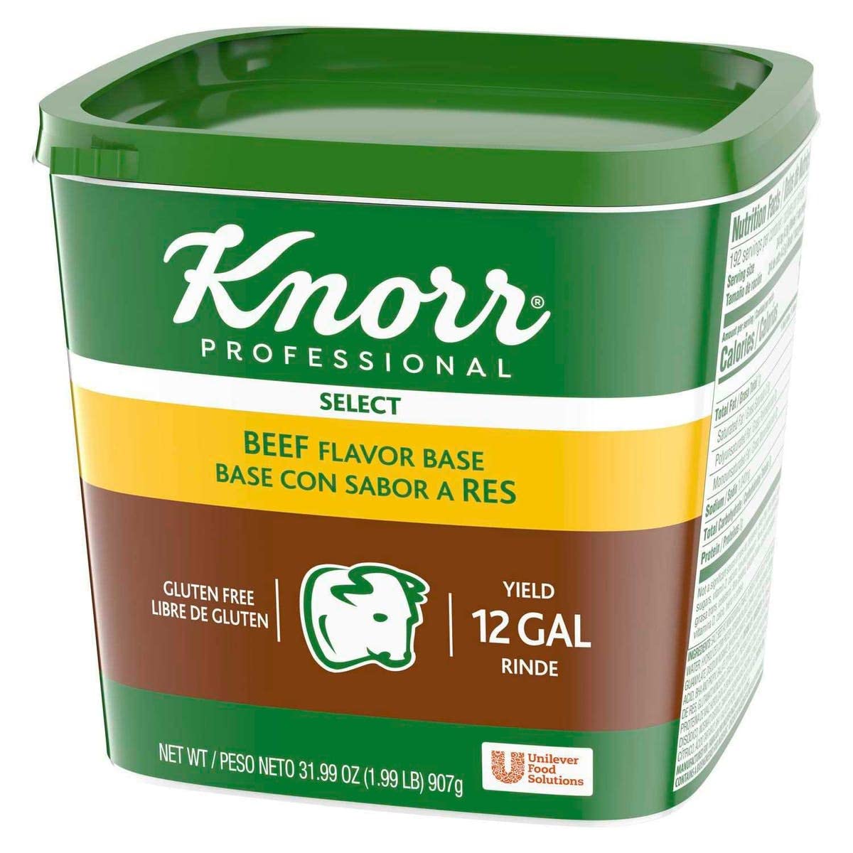 Knorr Select Beef Base 6 Pack (1.99 lb) - Premium Soup & Broth Seasoning for Cooking, Stews, and Gravy