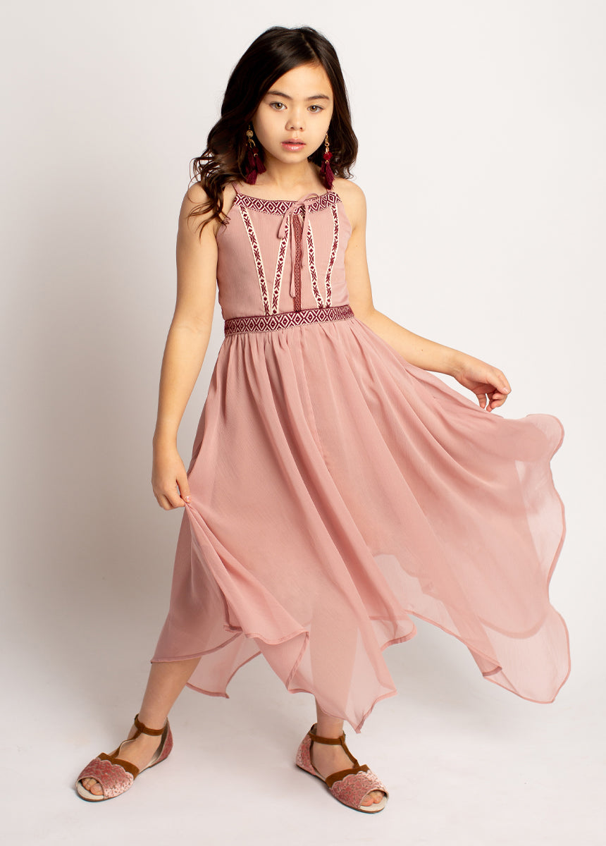 Darvina Women's Nude Pink Dress - Elegant Casual & Party Wear for Summer, Weddings & Special Occasions