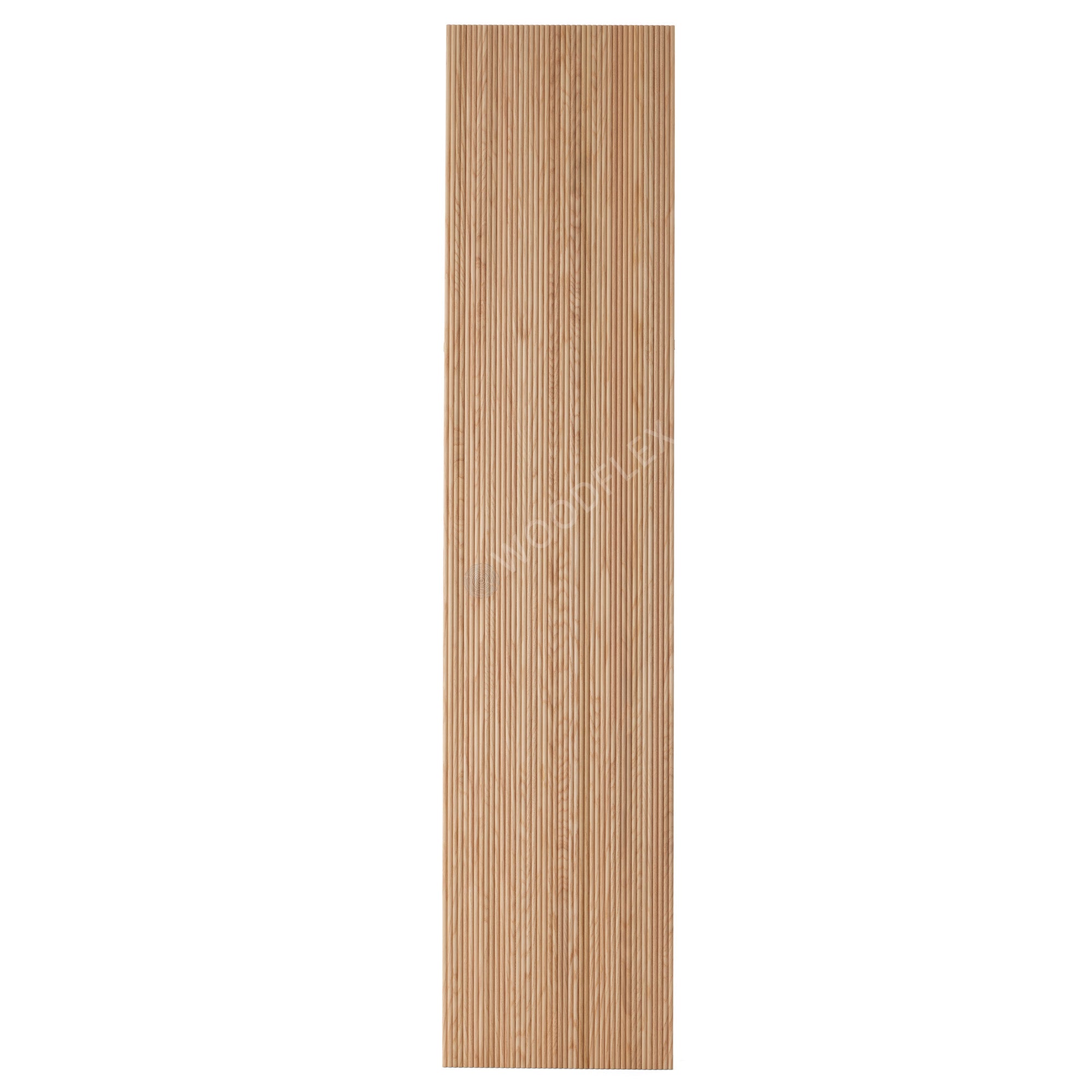 WOODFLEX Flexible Wooden Slat Wall Panel - Natural Oak Veneer - 2700mm x 600mm - Decorative Wood Slats for Modern Interior Design | Perfect for Feature Walls, Room Dividers & Ceiling Accents