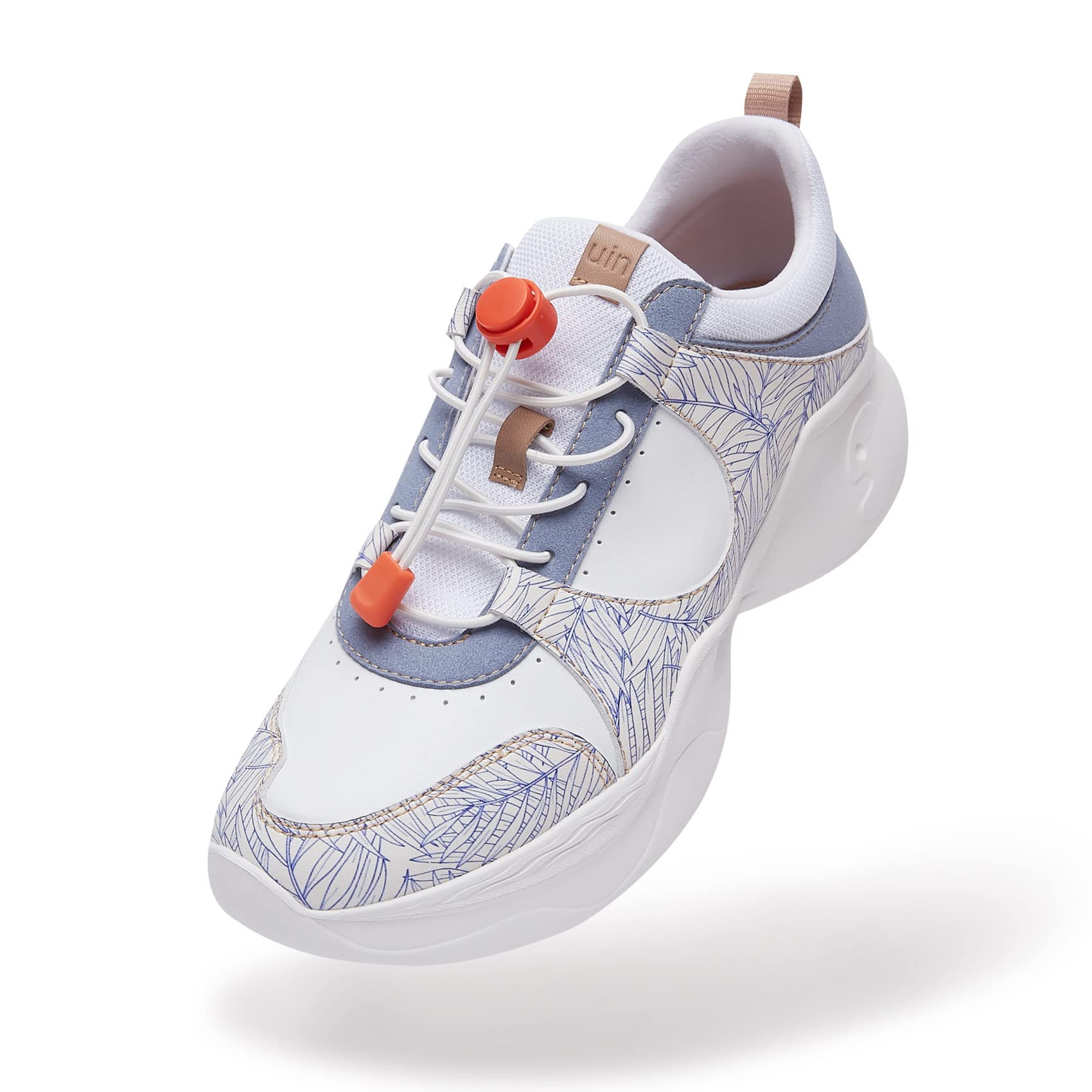 UIN Women's Chunky Fashion Sneakers - Comfortable Walking Shoes for Women, Casual Art Painted Sneakers, Travel & Dad Shoes (Palma Style) | Perfect for Daily Wear, Street Fashion & Travel Adventures