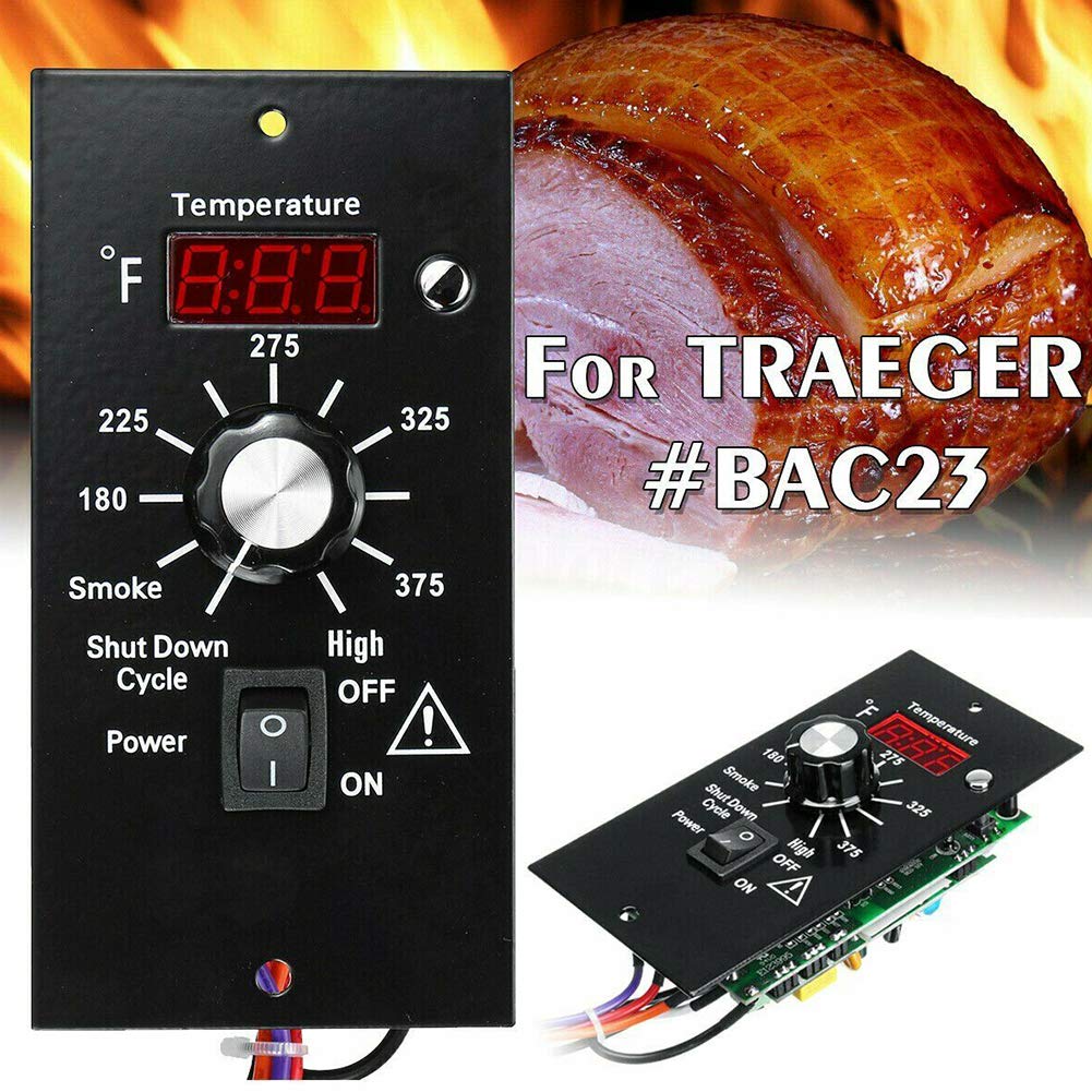 Digital Thermostat Controller Kit - Replacement Pro Controller for All Traeger Grills | Precise Temperature Control for BBQ, Smoking & Outdoor Cooking