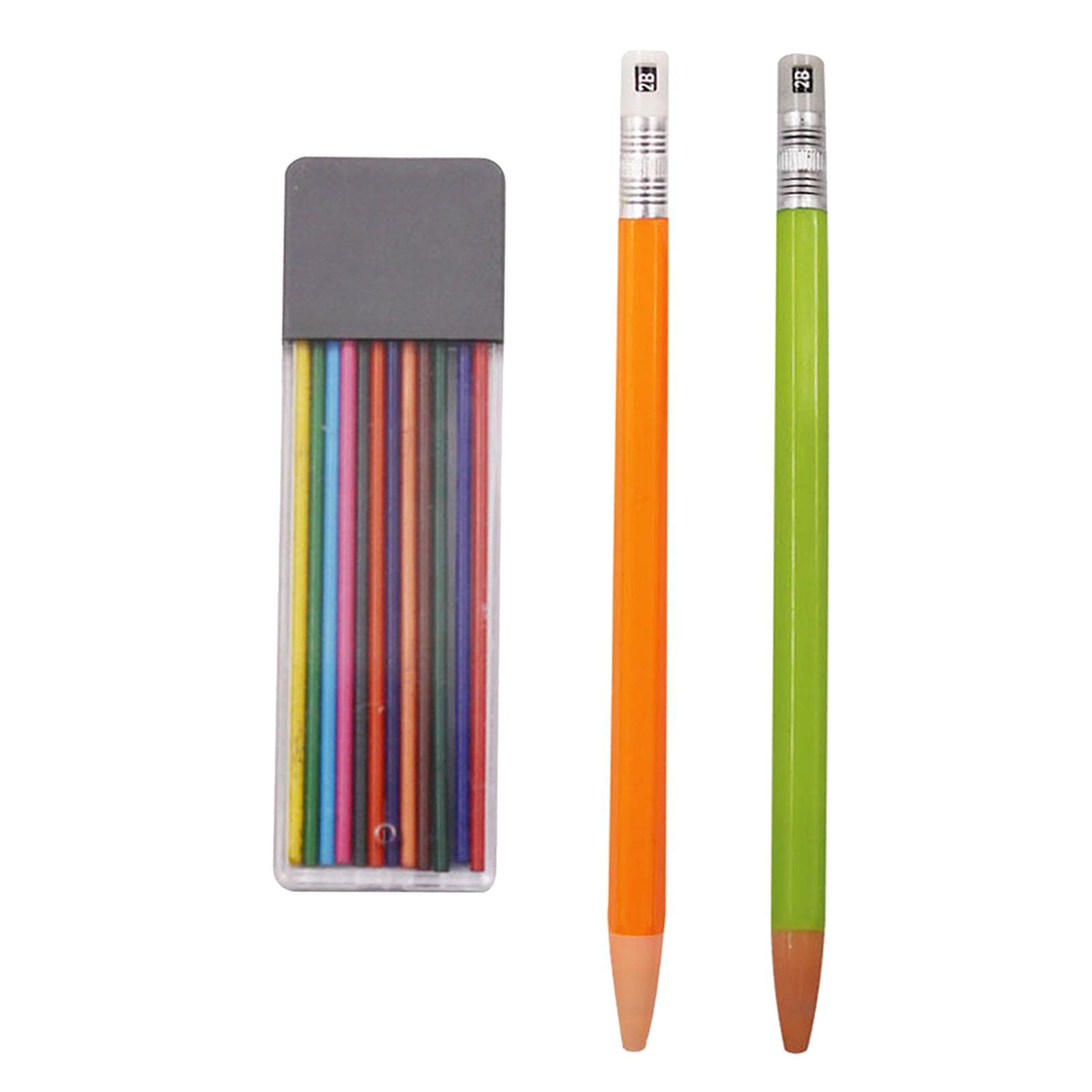 Milageto Refillable Tailor Chalk Pencil - Long-Lasting Sewing Marker for Fabric Cutting & Tracing