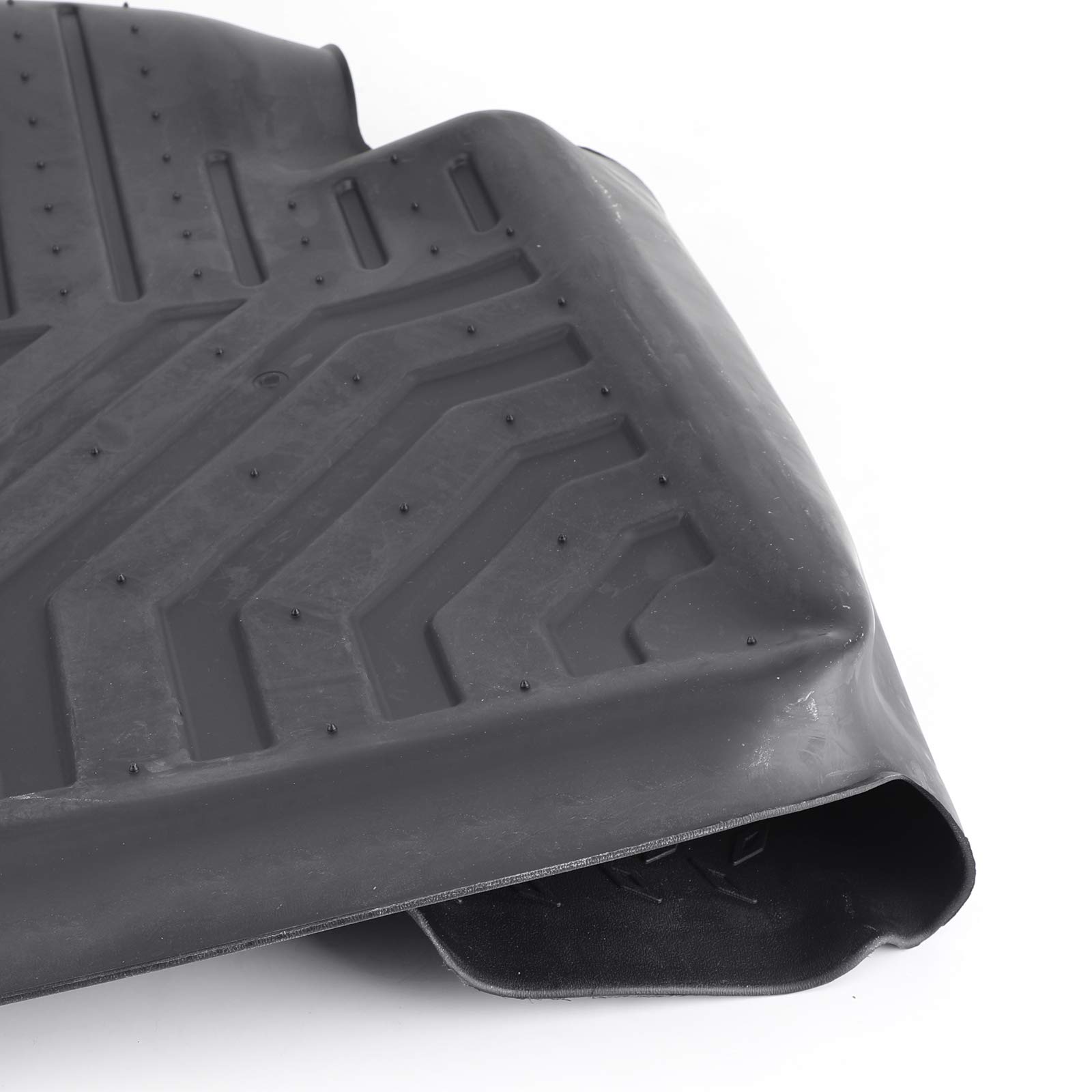 Premium All-Weather Floor Mats for 2018-2020 Honda Accord Sedan - Heavy Duty Black Rubber Car Mats - Perfect for Rain, Snow & Mud Protection - Ideal for Daily Commute & Road Trips