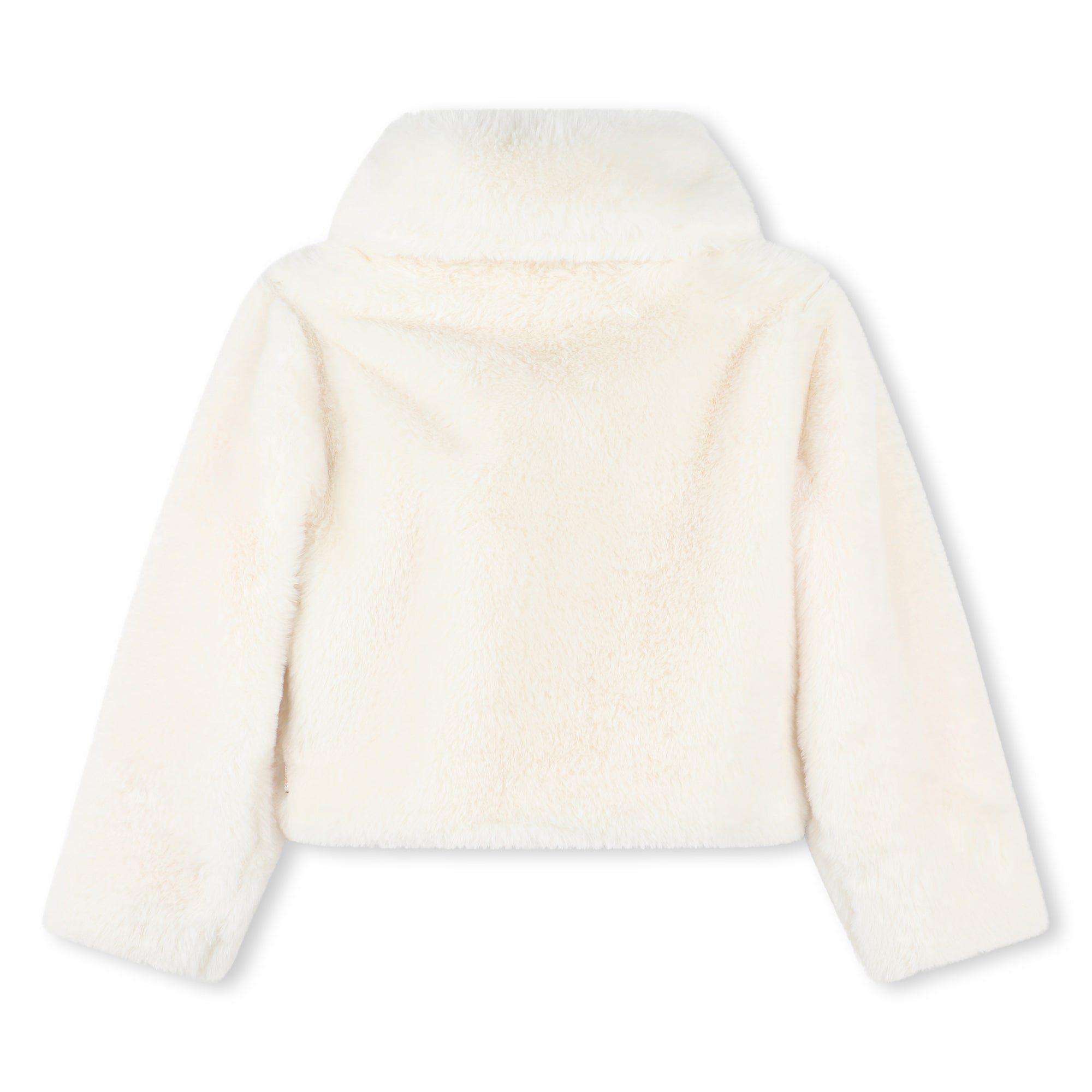 Billieblush Women's Ivory Coat - Elegant Winter Outerwear for Casual & Formal Occasions
