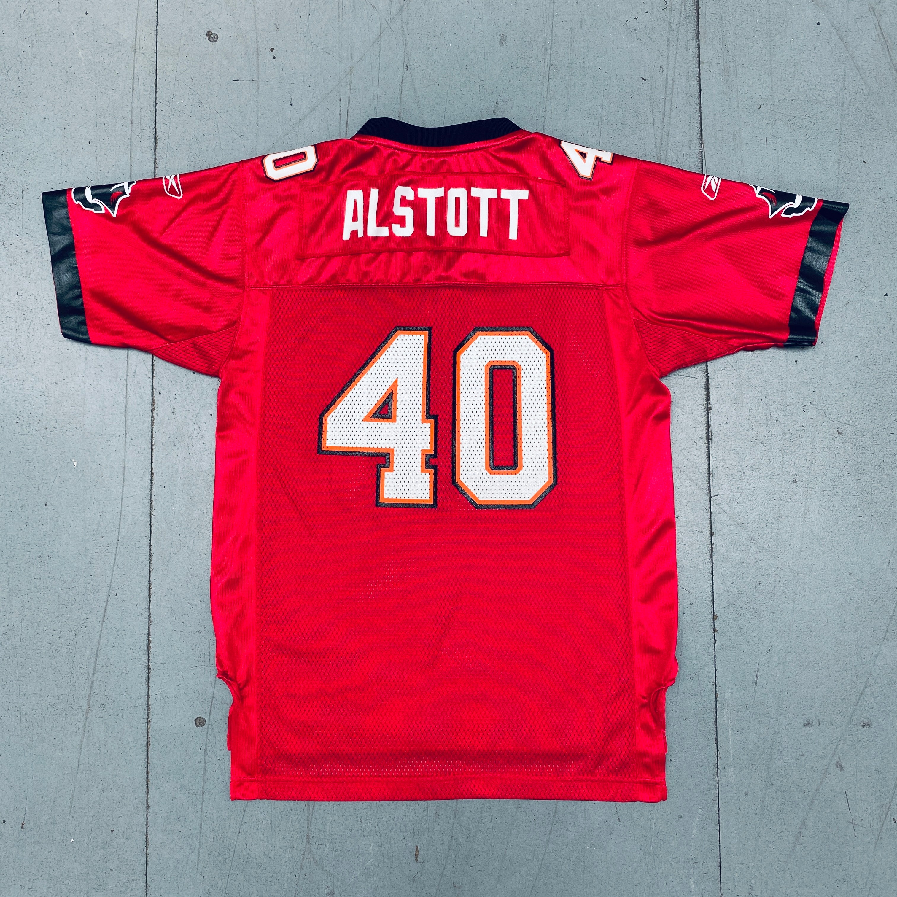 Mike Alstott Tampa Bay Buccaneers 2002/03 (S) Jersey - Vintage NFL Football Collectible for Fans & Memorabilia Enthusiasts - Perfect for Game Day, Sports Bars & Man Caves